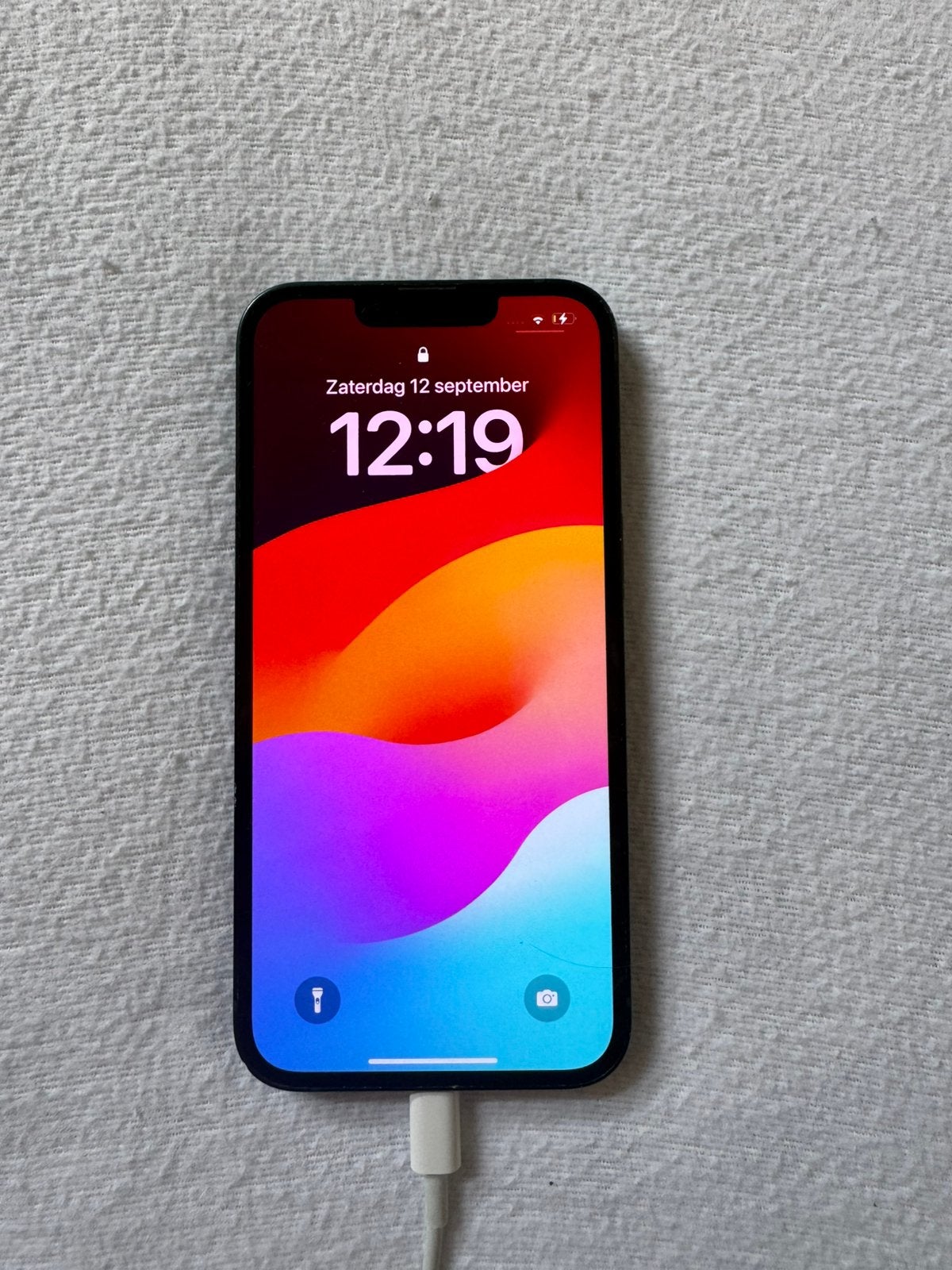 iPhone 13 128 GB – Donkergroen – 86% batterij, Ophalen of Verzenden, Zo goed als nieuw, 128 GB, IPhone 13
