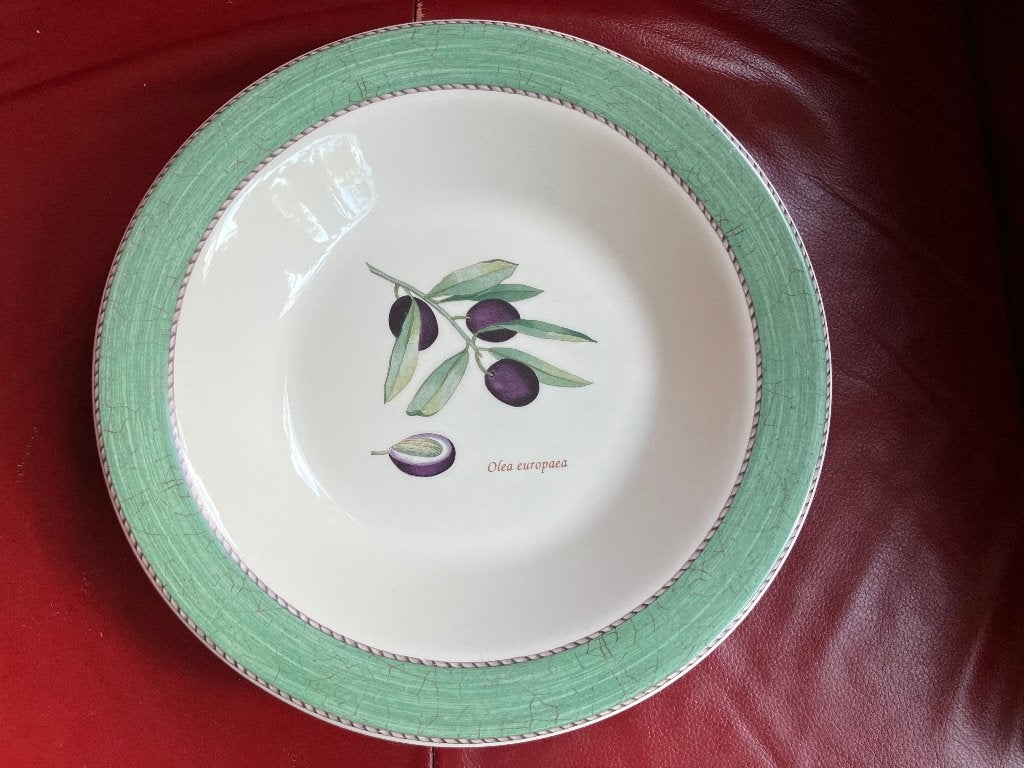 Mooie Wedgwood borden Sarah's Garden Vintage, Gebruikt, Vintage, Ophalen of Verzenden, Bord(en)