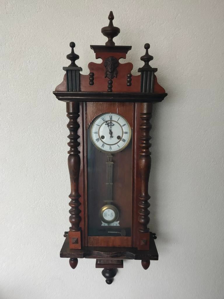 Junghangs regulateur klok. Goed lopend., Antiek en Kunst, Ophalen of Verzenden