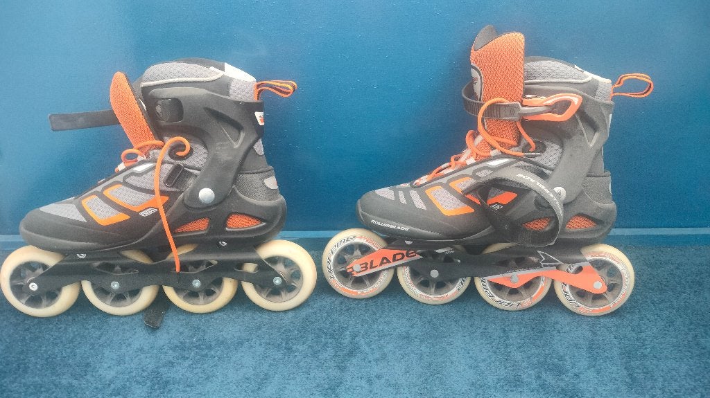 Skeelers merk Rollerblade, Heren, Zo goed als nieuw, Inline skates 4 wielen, Ophalen