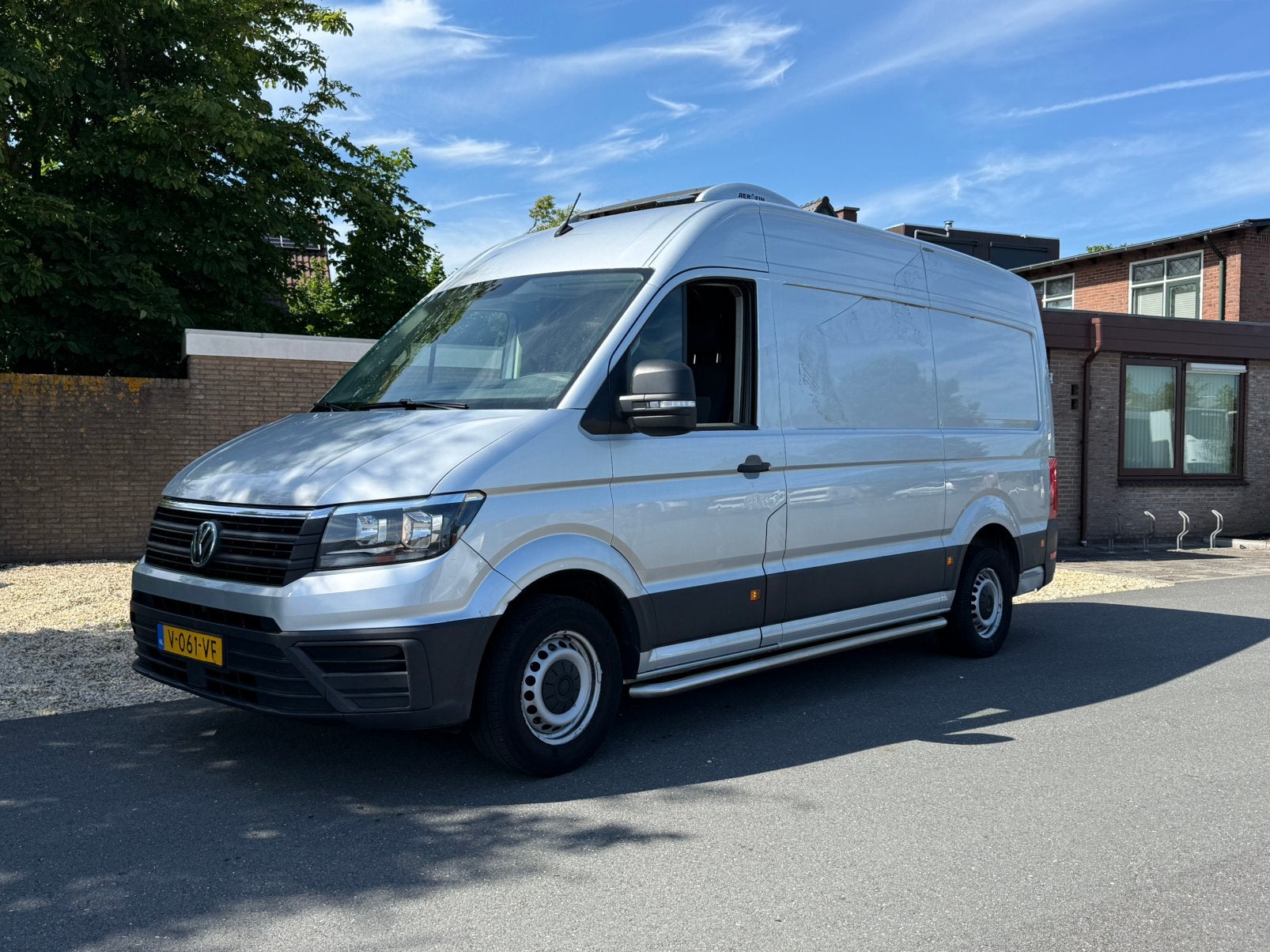 Volkswagen Crafter Aut + koel/dak unit, Auto's, 4 cilinders, Volkswagen, Bedrijf, Diesel