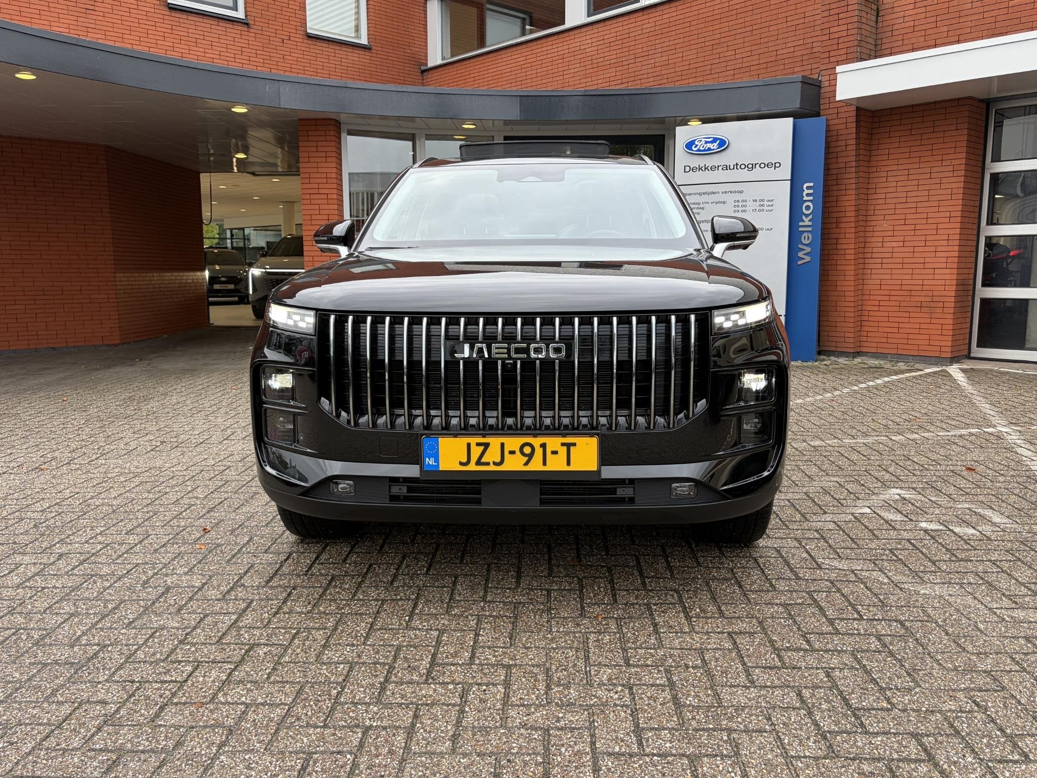 Jaecoo 7 1.5 TGDI SHS-P Exclusive, Auto's, Gebruikt, Euro 6, 347 pk, Zwart