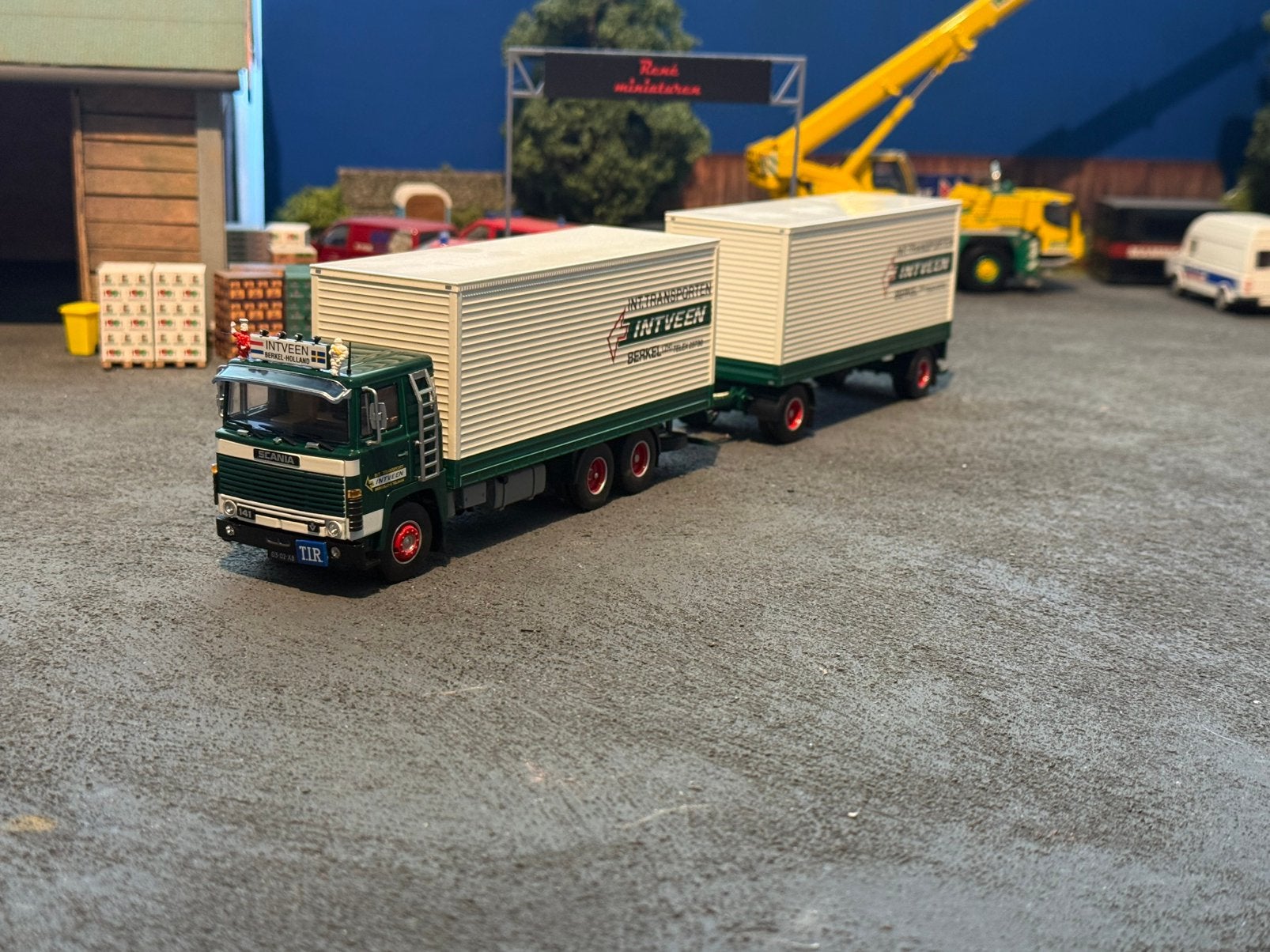 Tekno intveen scania combi, Tekno, Zo goed als nieuw, Tekno, Bus of Vrachtwagen