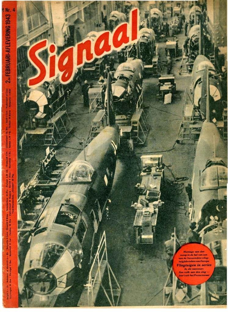 Signaal Tijdschrift - 1943  15 uitgaven, Ophalen of Verzenden, Luchtmacht, Duitsland, Boek of Tijdschrift