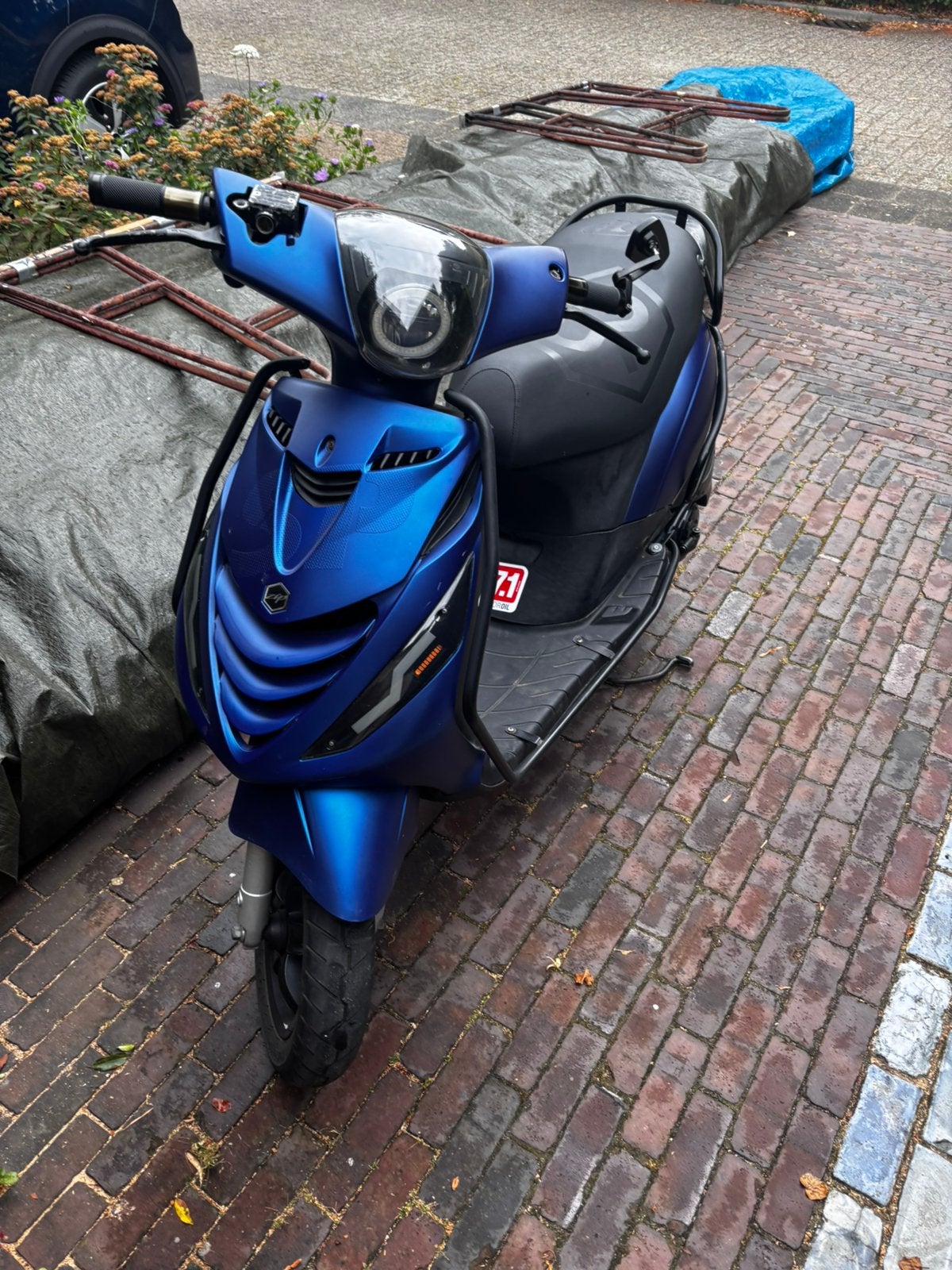 Zip 4t 50cc, Fietsen en Brommers, Scooters | Piaggio, Gebruikt, Maximaal 45 km/u, Zip, Ophalen of Verzenden