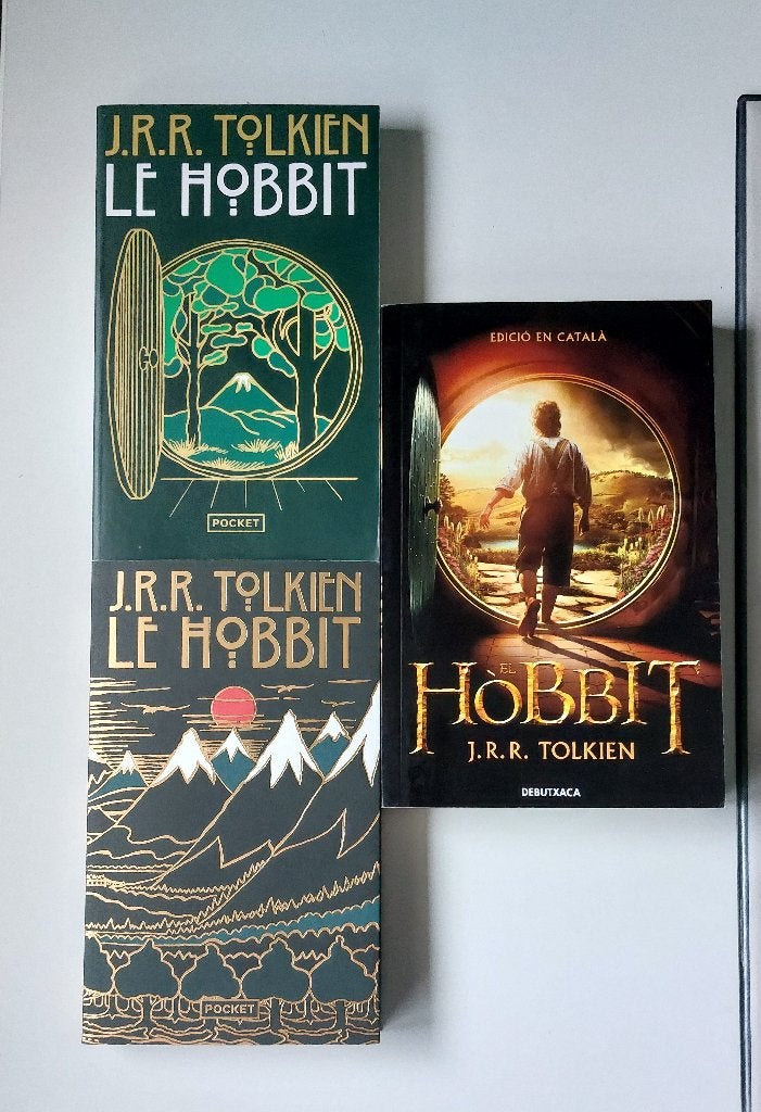 Hobbit in Frans en Catalaans, Ophalen of Verzenden, Gelezen, J.R.R. Tolkien