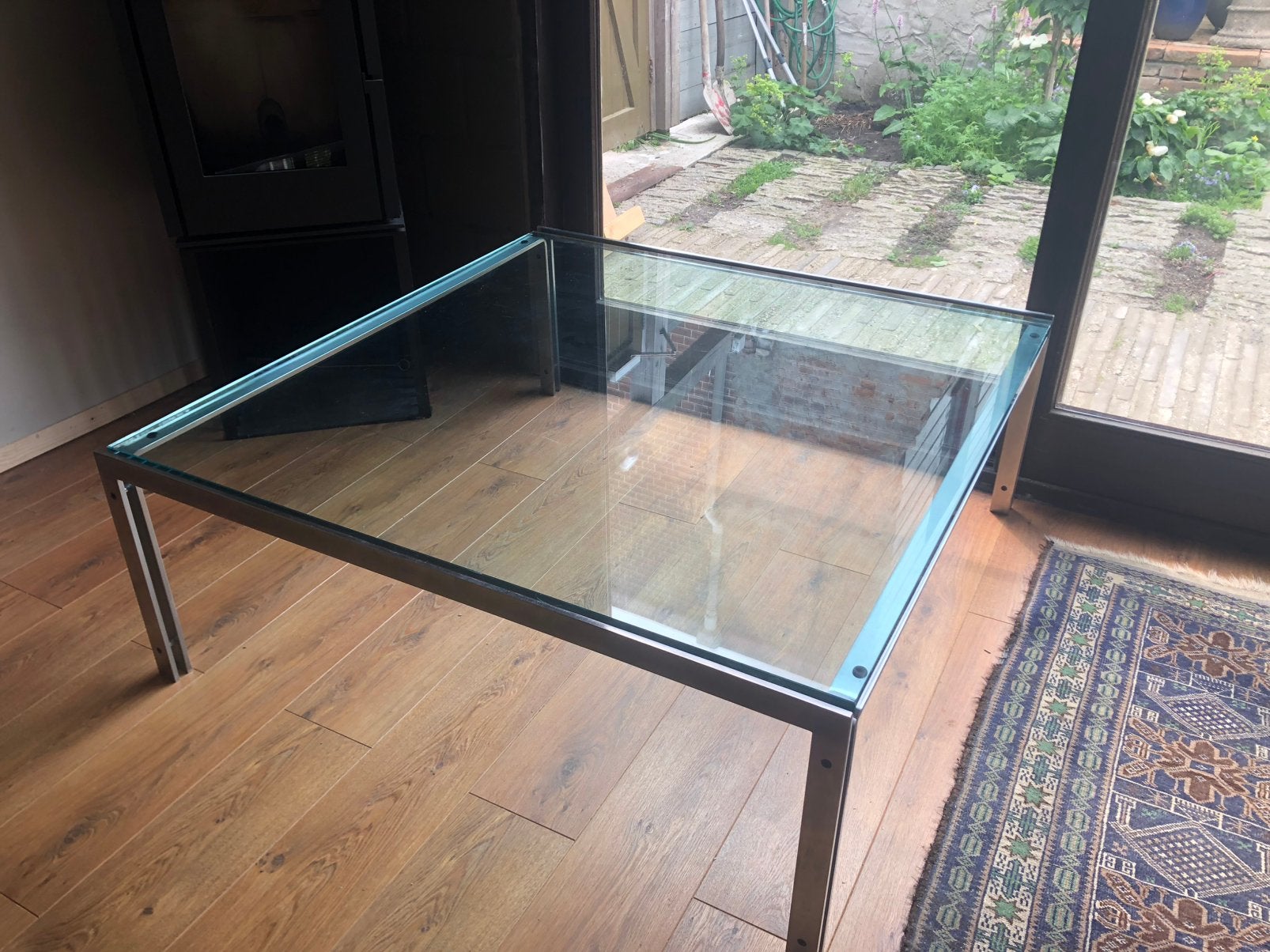 Mooie royale salontafel M1 van Hank Kwint by Metaform, Huis en Inrichting, Tafels | Salontafels, Ophalen, 100 tot 150 cm, 50 tot 100 cm