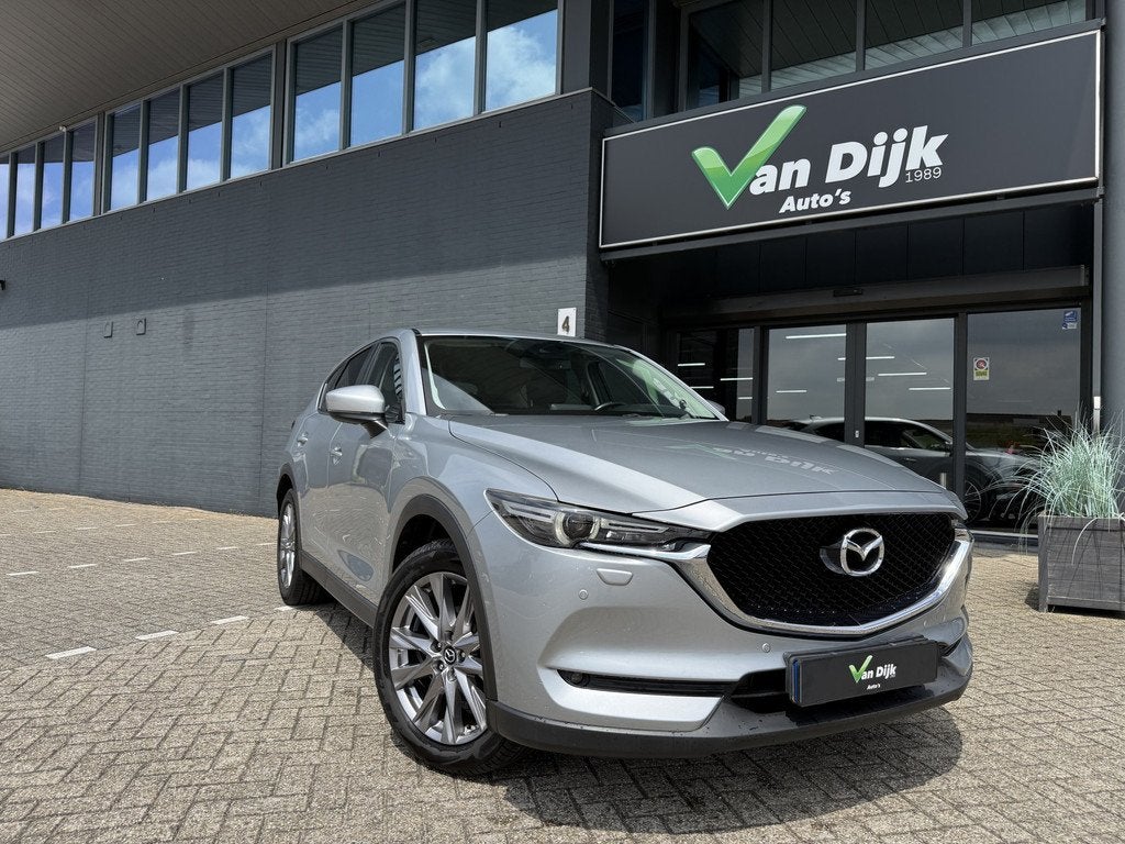 Mazda CX-5 2.0 SkyActiv Navi Camera Leer Trekhaak Bose, Voorwielaandrijving, 1998 cc, Gebruikt, Zwart