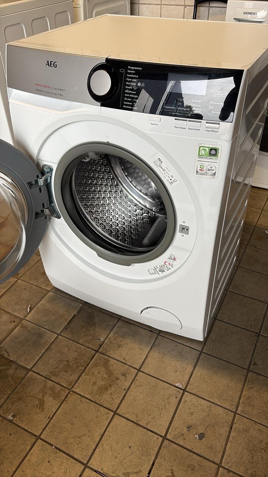 AEG 8000 Serie Lavamat ÖKOMix 10kg Wasmachine, 10 kg of meer, Ophalen of Verzenden, Voorlader, 85 tot 90 cm