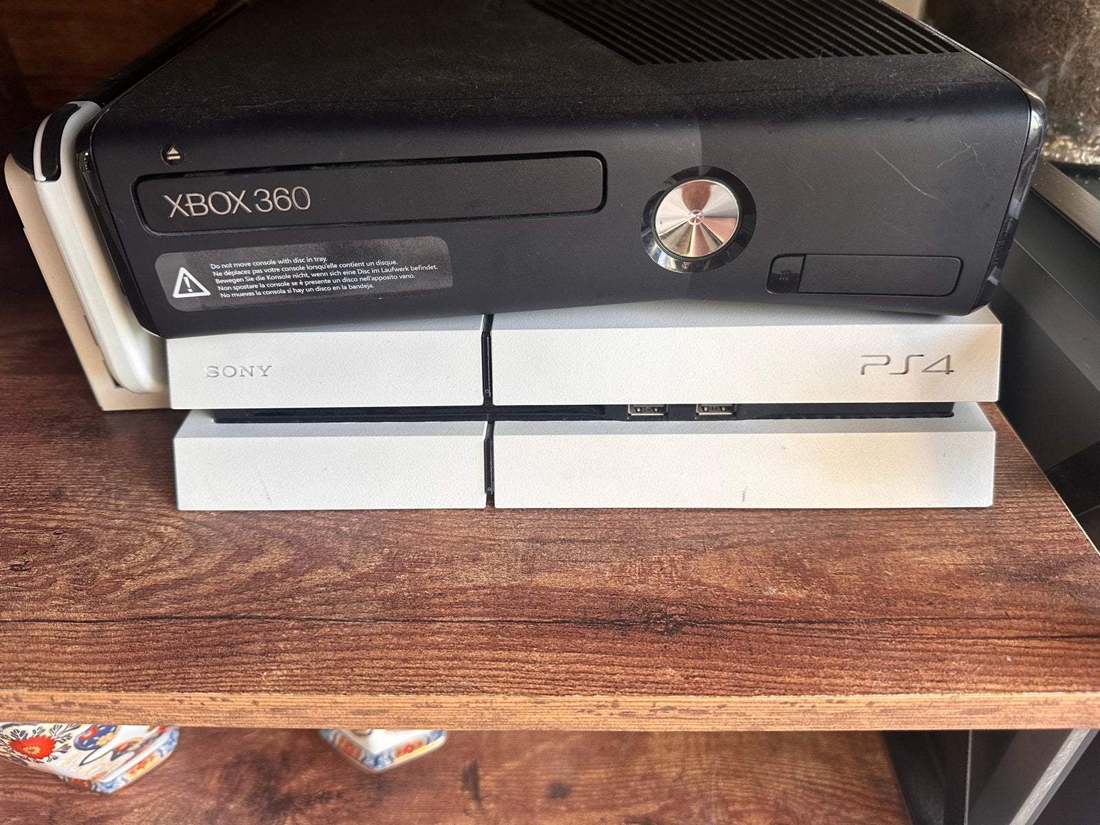 PS4 Slim met 2 controllers en 4 games, Met 2 controllers, Ophalen of Verzenden, Slim, 500 GB