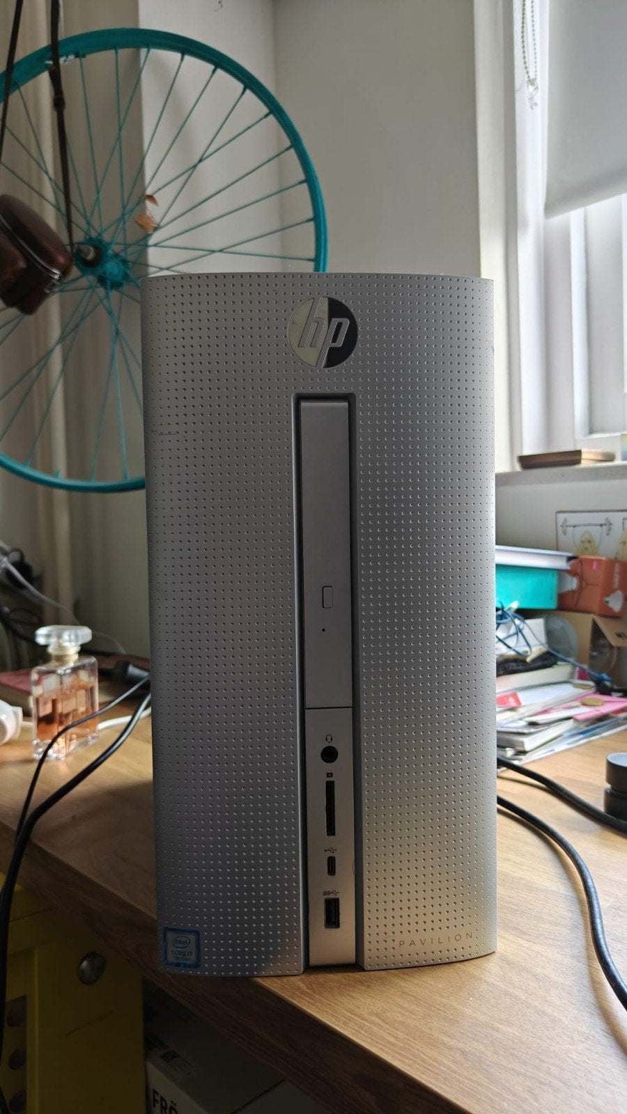 HP Pavilion 570-p050nd Gaming PC + Monitor - i7 - GTX 1050, Ophalen of Verzenden, Gaming, 3 tot 4 Ghz, SSD