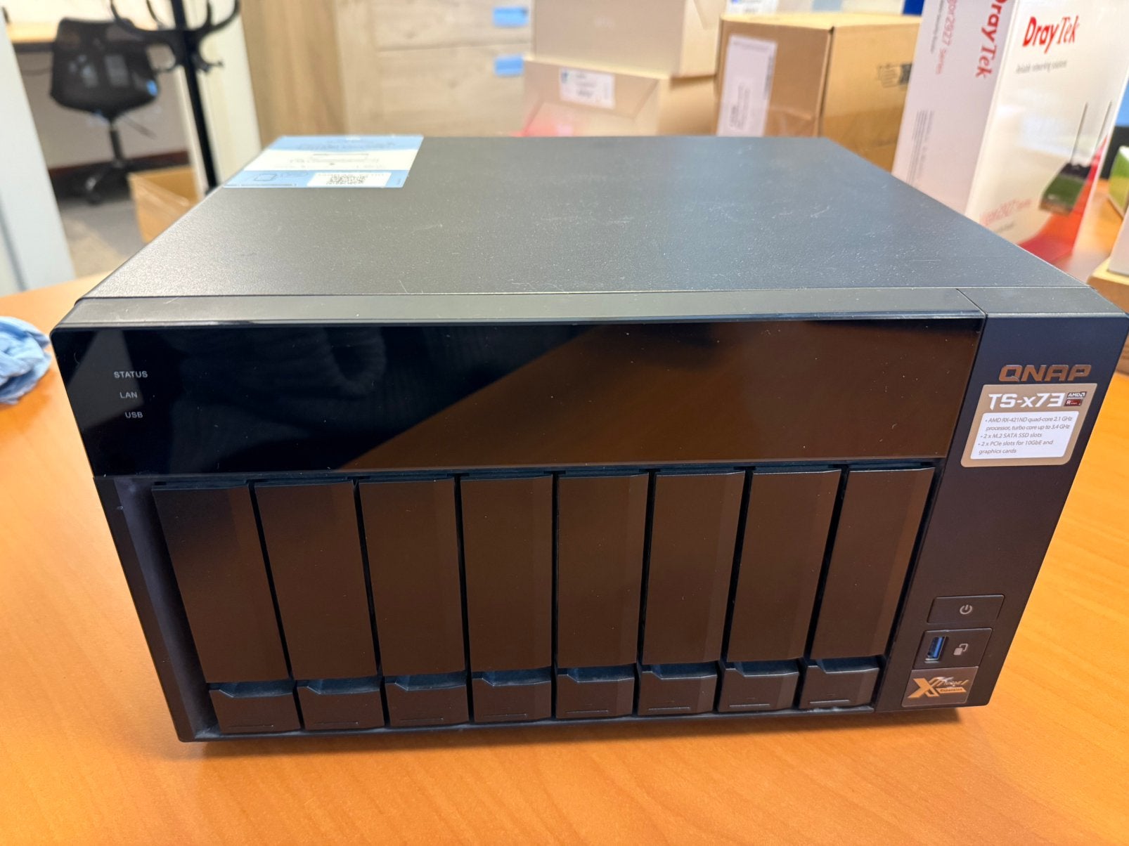QNap Nas TS-873, Ophalen, Zo goed als nieuw