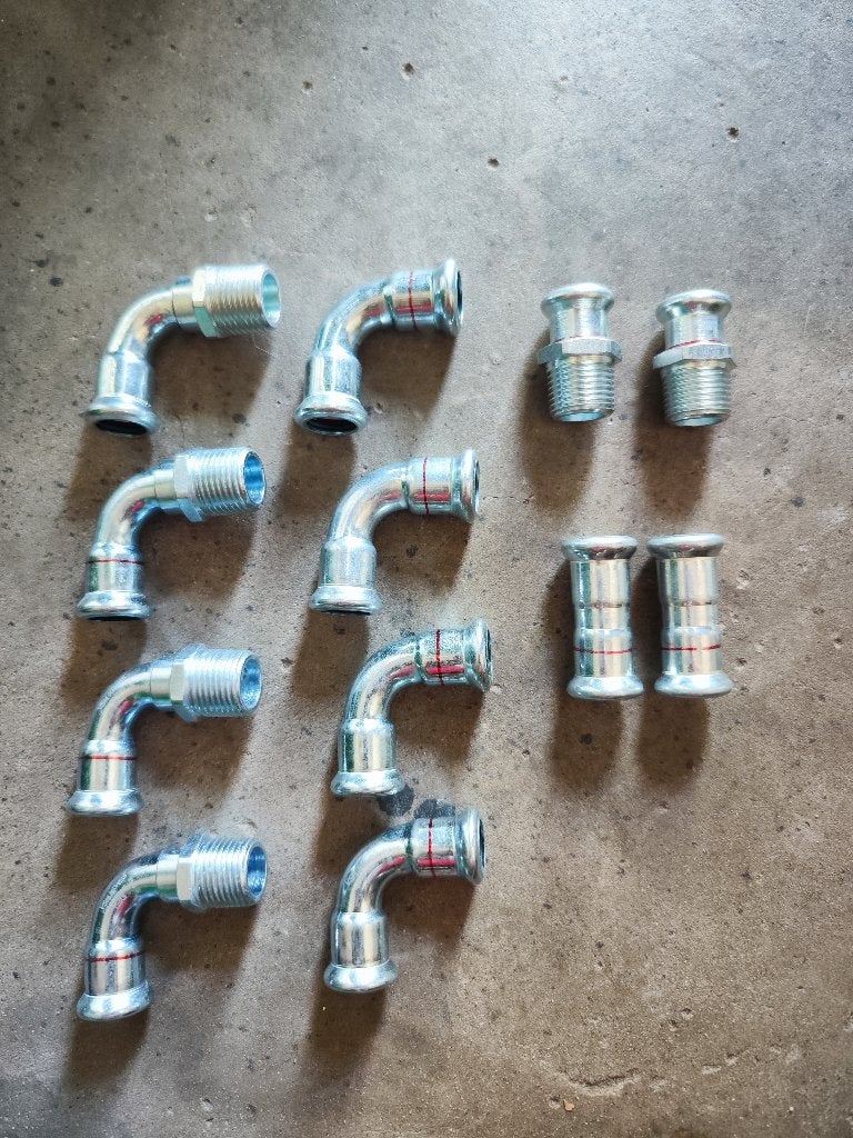 Perskoppelingen Geberit, Afvoer, Minder dan 20 mm, Nieuw, Ophalen of Verzenden