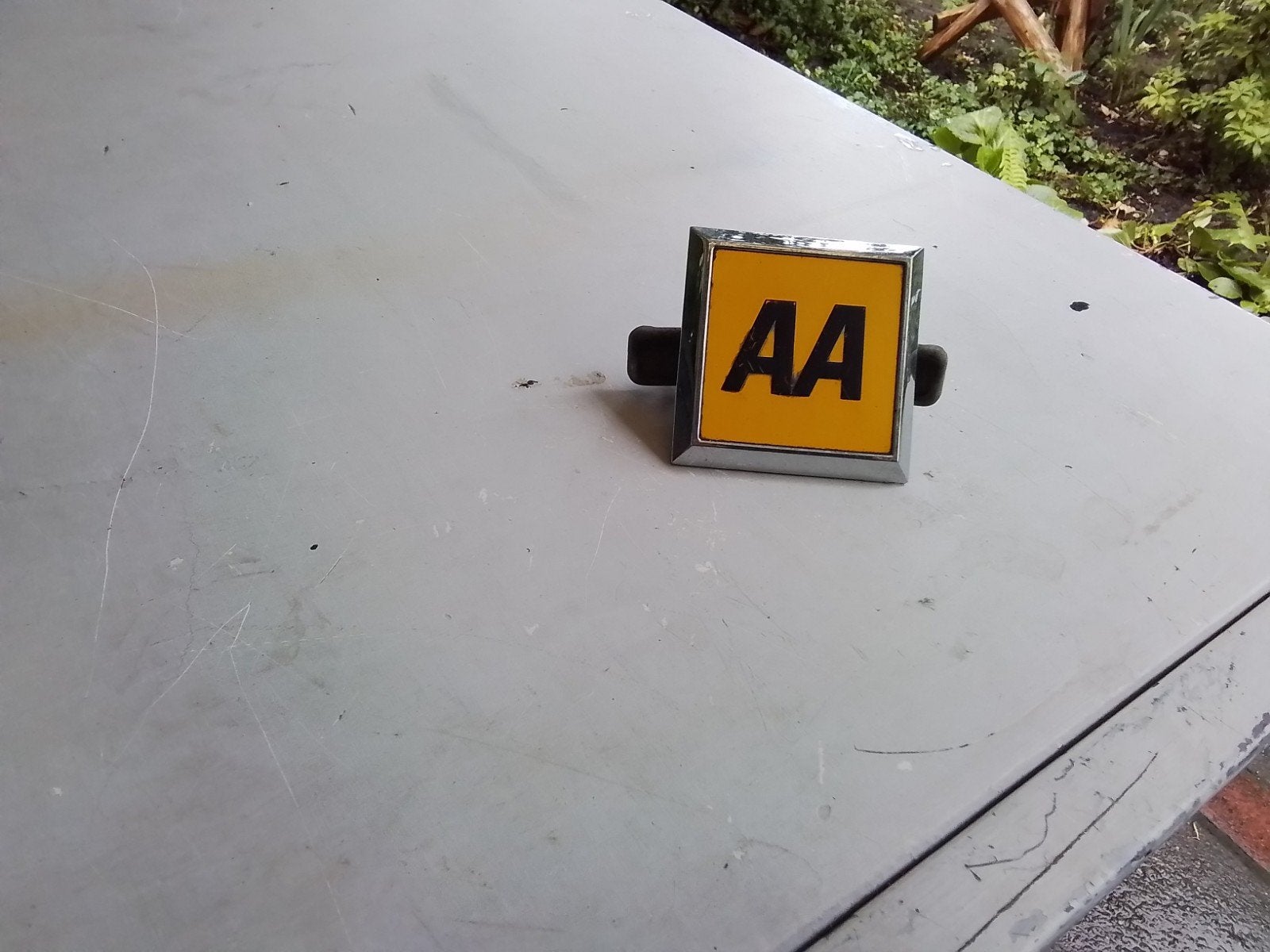 old timer AA sign of bordje, Auto diversen, Ophalen