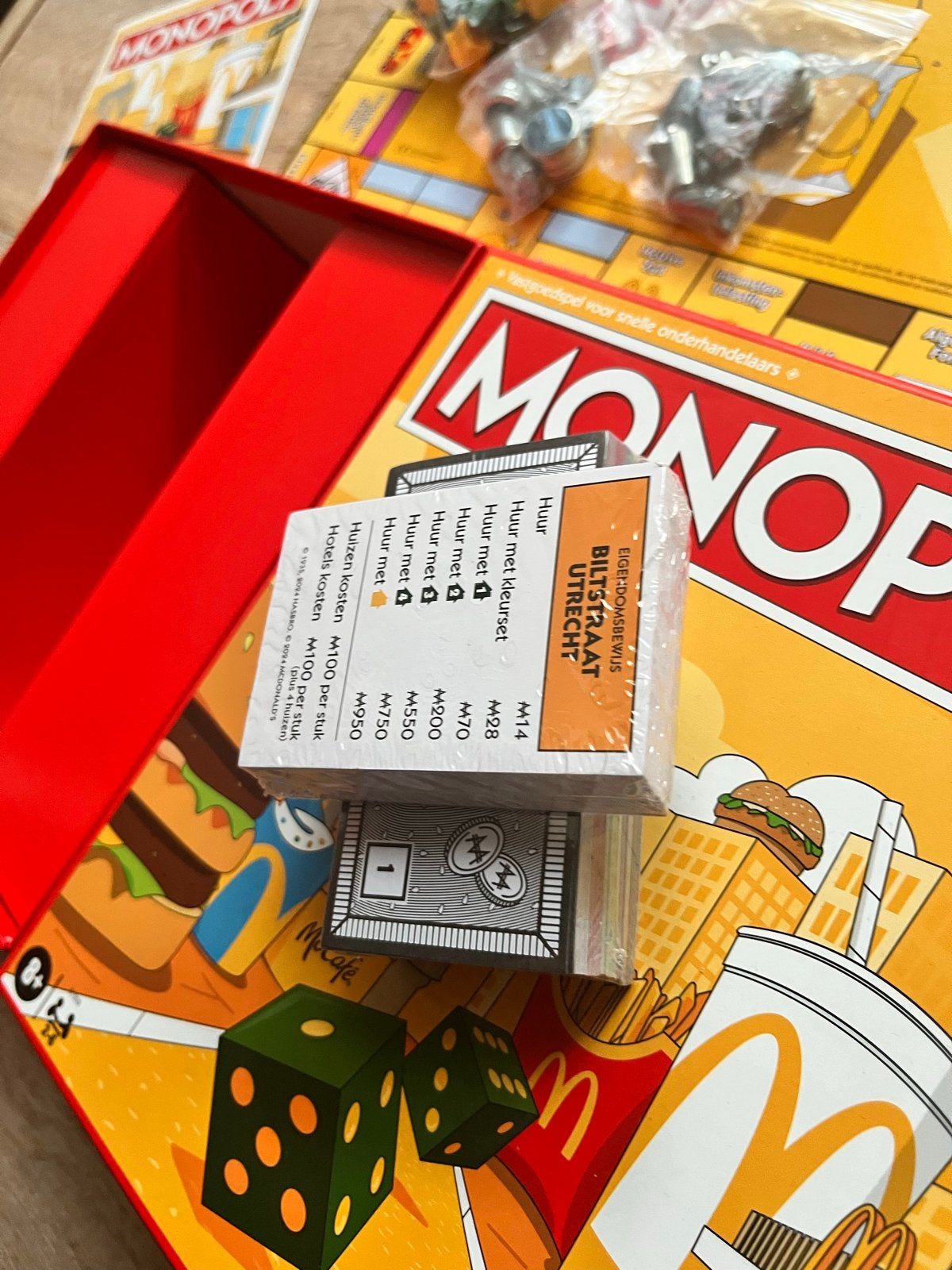 McDonald's Monopoly Spel - Gloednieuw en Zeldzaam!, Drie of vier spelers, Ophalen of Verzenden, Nieuw