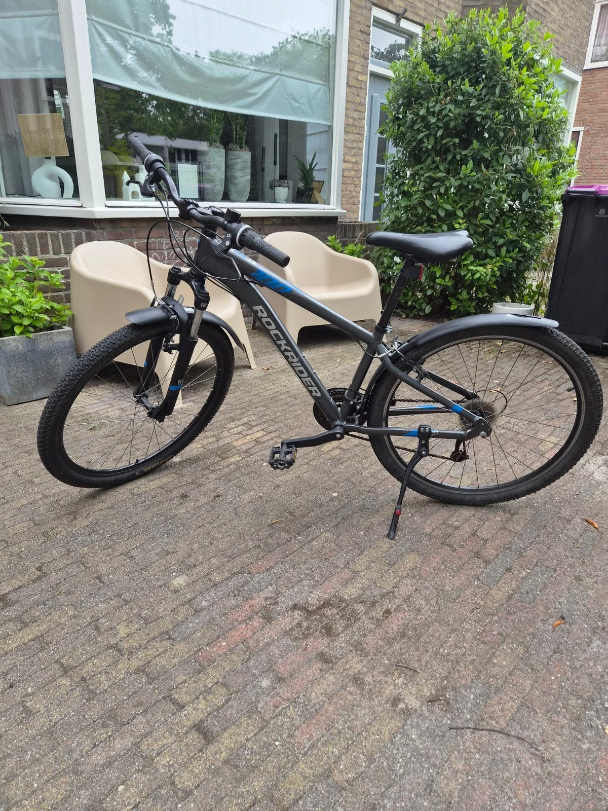 Rockrider ST-100 kindermountainbike, Fietsen en Brommers, Fietsen | Jongens, Ophalen, Gebruikt, Velgrem