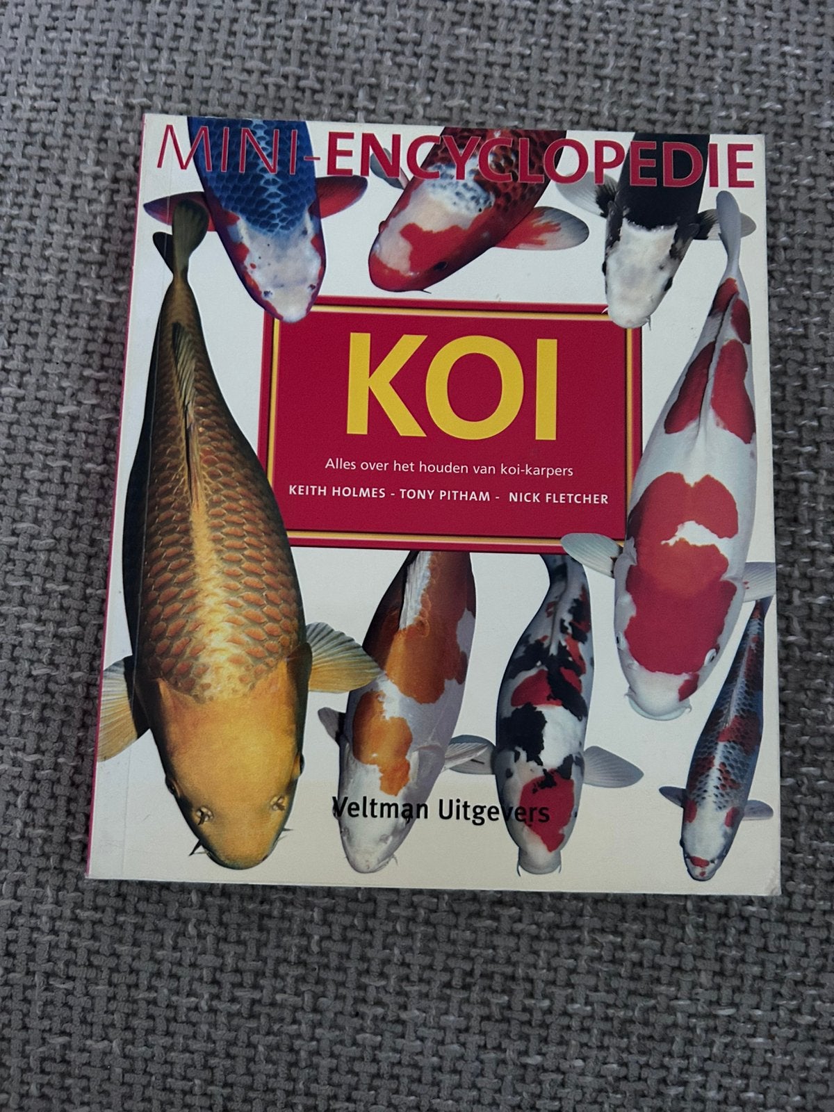 K. Holmes - Mini-encyclopedie koi-karpers karper koi, Ophalen of Verzenden, Zo goed als nieuw, K. Holmes; N. Fletcher; T. Pitham