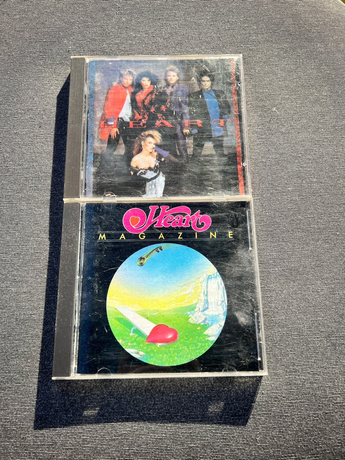Heart CD's: Heart & Magazine - Rockklassiekers, Cd's en Dvd's, Ophalen of Verzenden, Gebruikt, Rock, Album