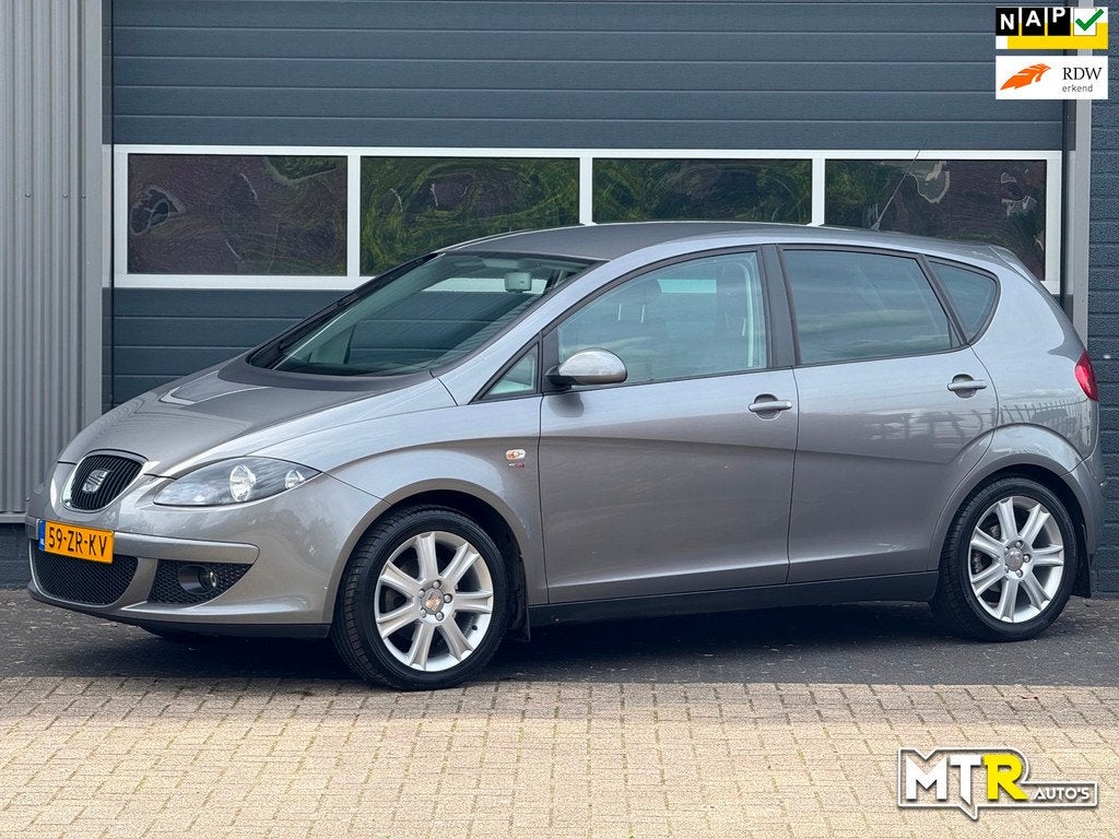 Seat Altea 2.0 FSI Lifestyle 1e EIG|NAP|AUT|CLIMA|NWE APK, Auto's, Seat, Stof, Gebruikt, Zwart, 4 cilinders