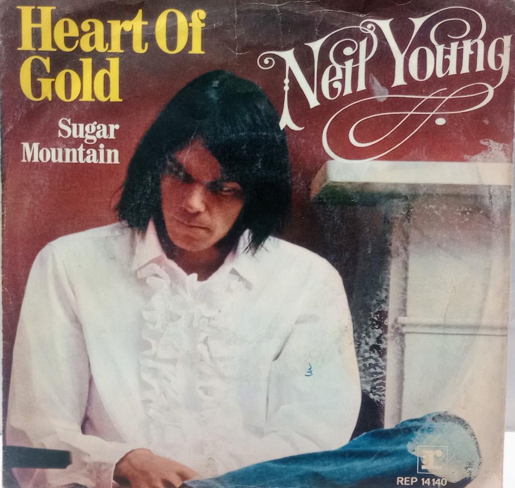 Neil Young – Heart Of Gold, Cd's en Dvd's, Vinyl Singles, Gebruikt, 7 inch, Single, Ophalen of Verzenden