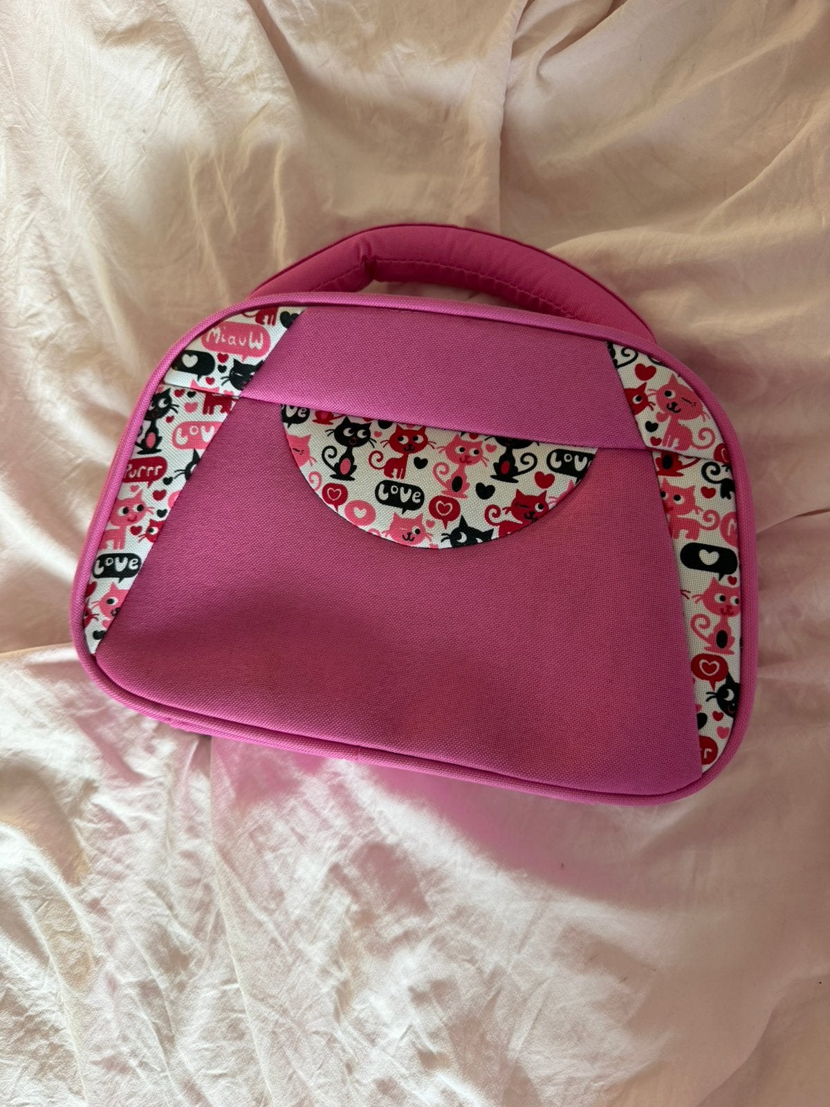 Vogue girl toilettas, Sieraden, Tassen en Uiterlijk, Ophalen of Verzenden, Zo goed als nieuw, Roze, Meisje