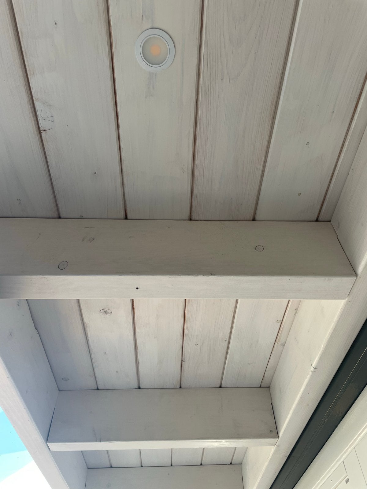 Houten balken en planken voor overkapping/veranda, Ophalen, Gebruikt, Balk, Vuren