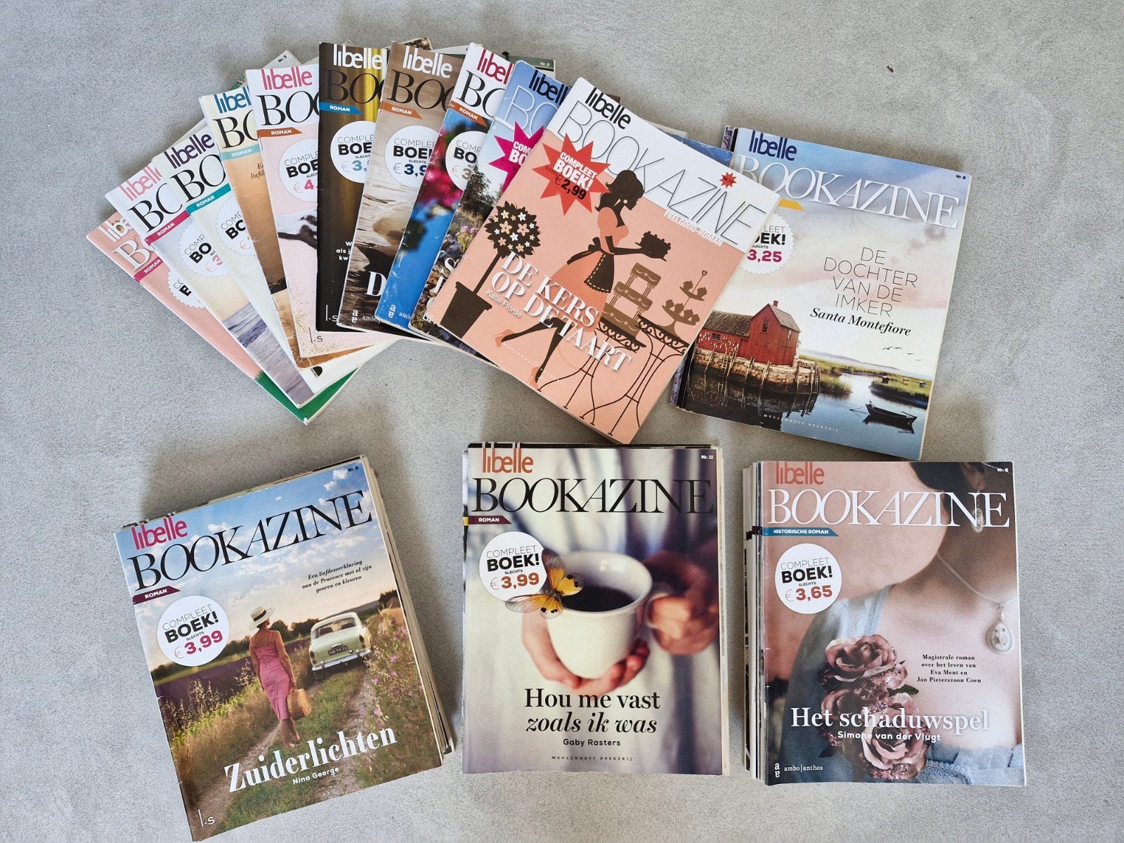 Grote collectie Libelle Bookazine - diverse edities, Boeken, Tijdschriften en Kranten, Gelezen, Damesbladen, Ophalen