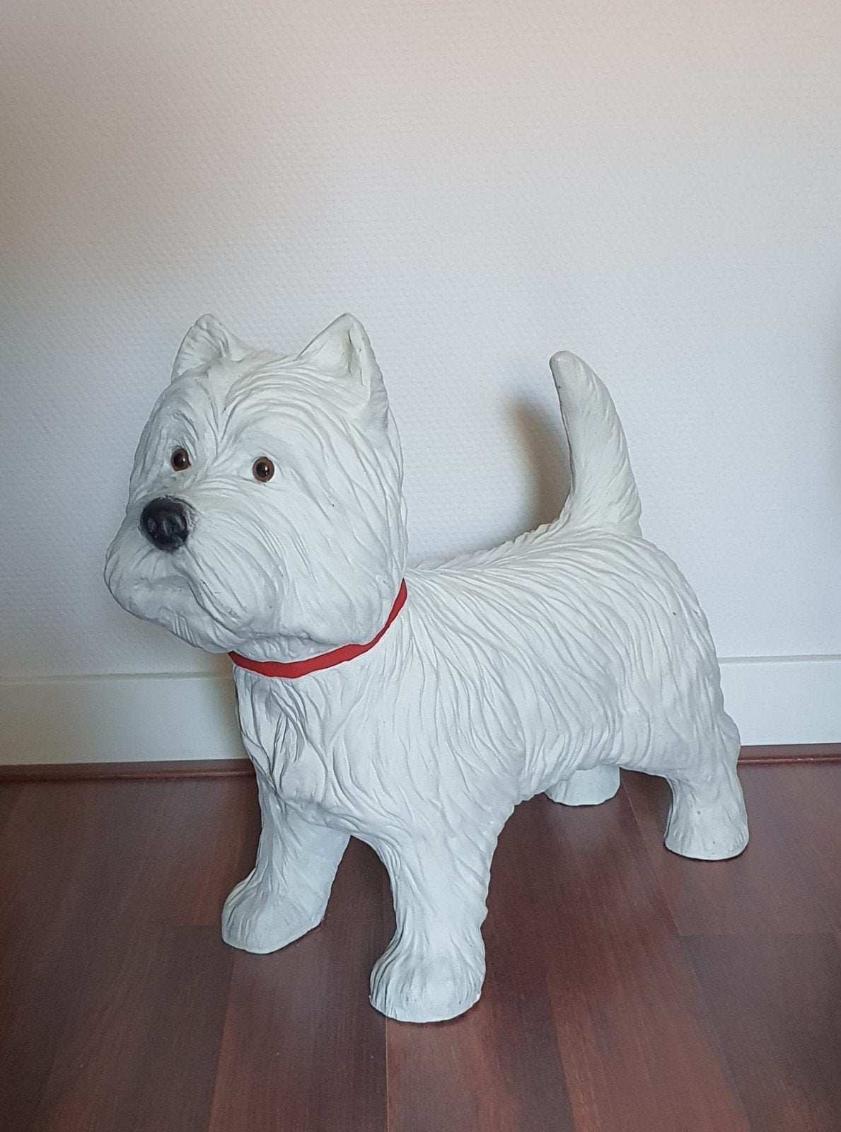 Leuke West Highland White Terriër 50 x 42 cm, Ophalen of Verzenden, Zo goed als nieuw, Dier