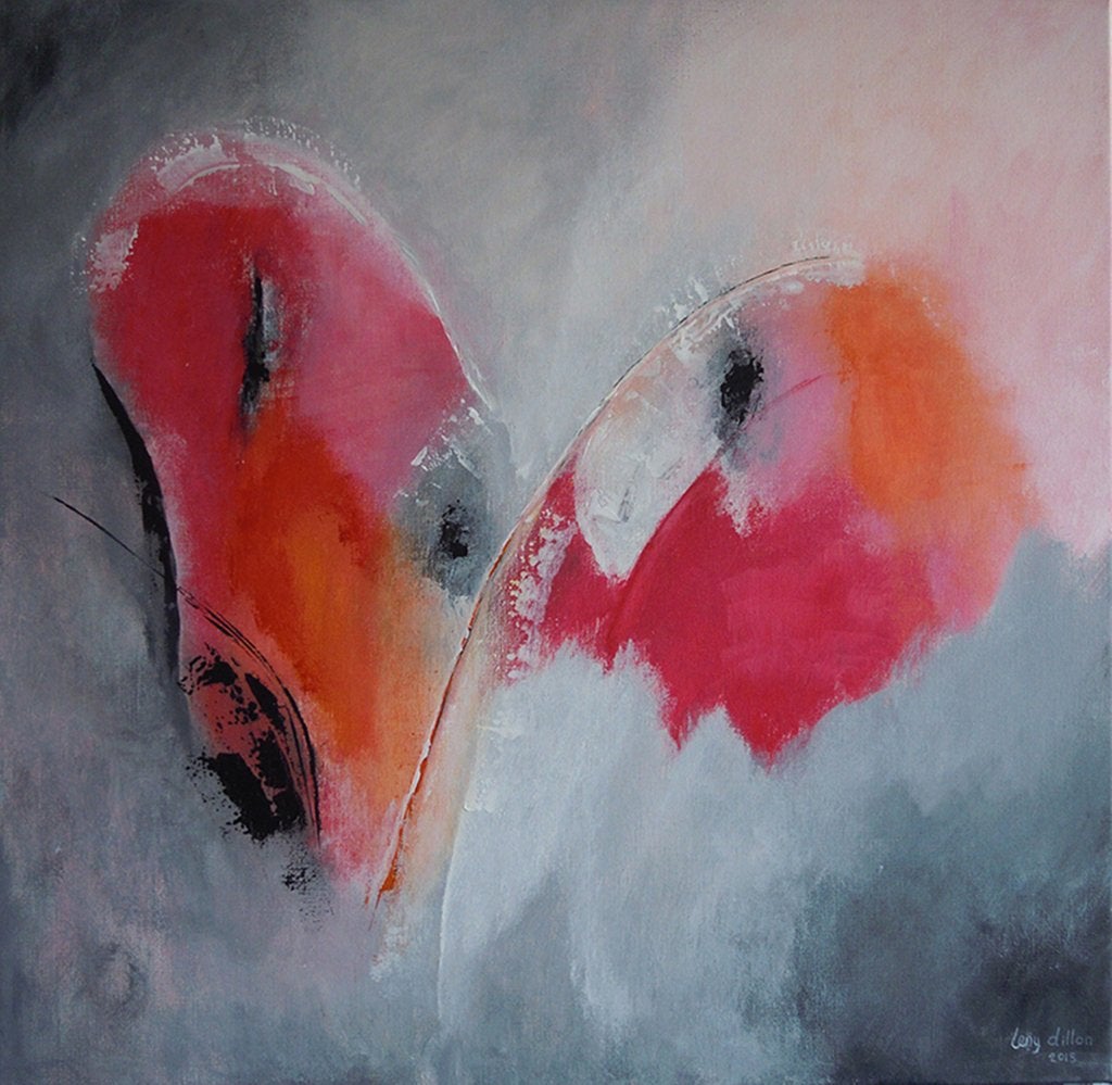 Diverse abstracte schilderijen 100x100 cm opruiming, Antiek en Kunst, Kunst | Schilderijen | Abstract, Ophalen