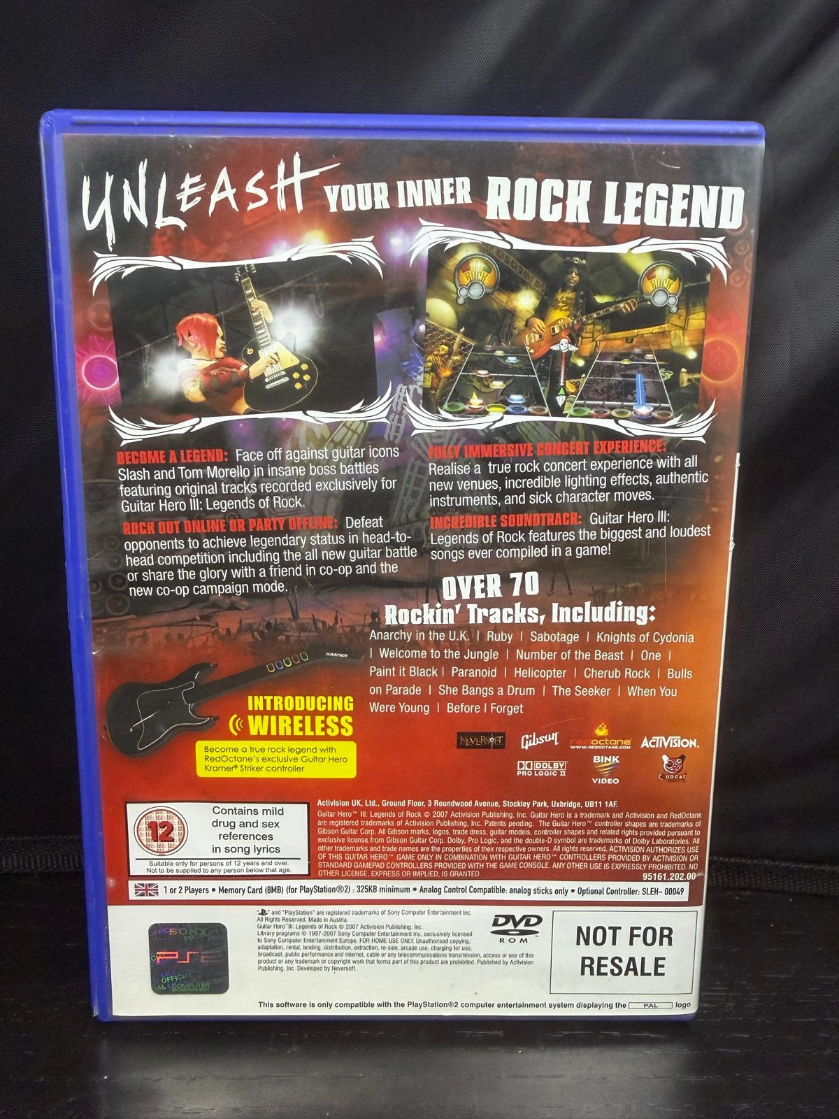 Guitar Hero III: Legends of Rock - PlayStation 2, Muziek, 2 spelers, Eén computer, Ophalen of Verzenden