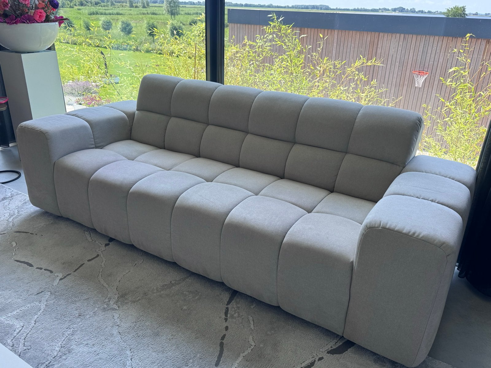 Sevn bank Veronique 3-zits - Comfortabele designbank, Ophalen, 250 tot 300 cm, Driepersoons, 75 tot 100 cm