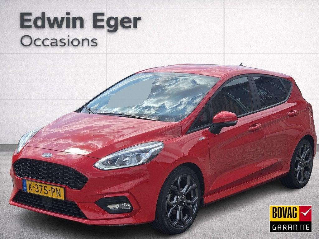 Ford Fiesta 1.0 EcoBoost ST-Line | Automaat | Navi | Apple C, Auto's, 12 maanden, Stof, Gebruikt, 49 €/maand
