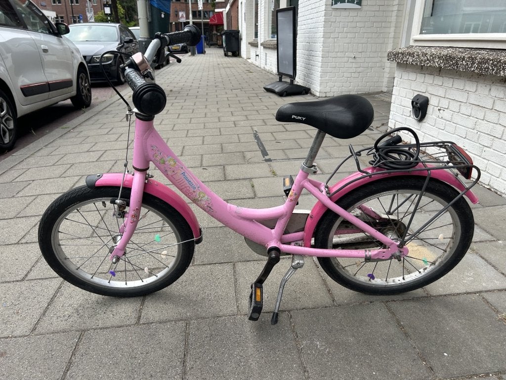 Puky Prinzessin Lillifee 18 Inch Children's Bike, Ophalen, Terugtraprem, Gebruikt, Puky
