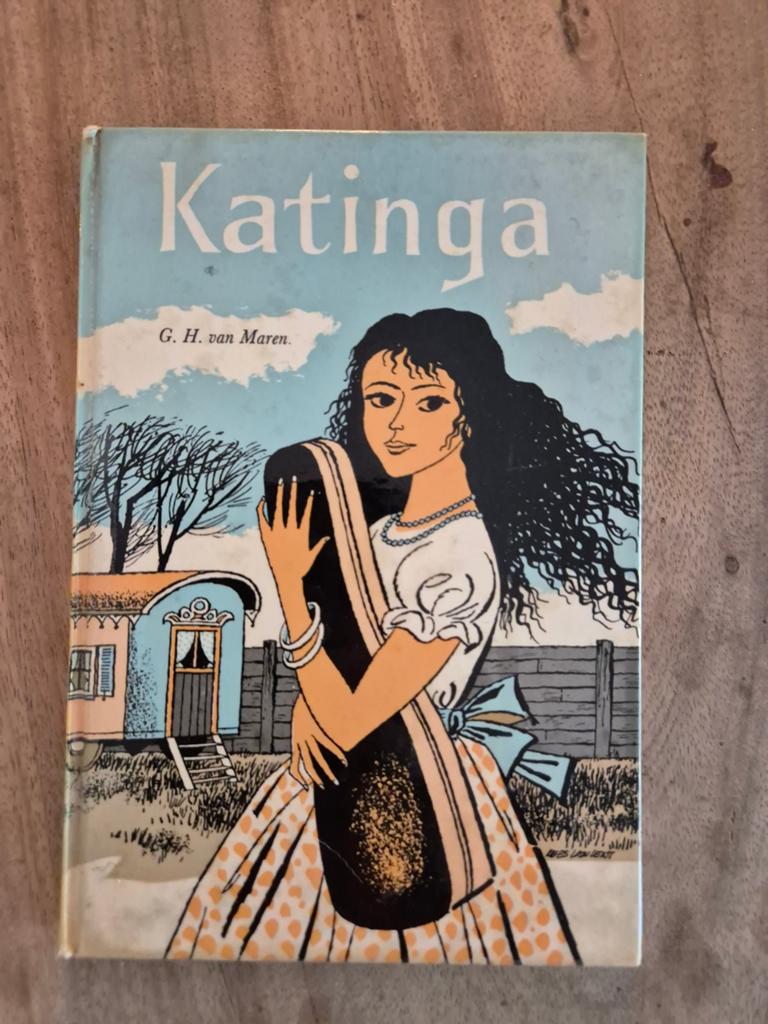 Katinga - G.H. van Maren (Vintage Kinderboek), Ophalen of Verzenden, Gelezen, G. H. van Maren, Fictie algemeen