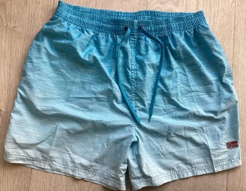 Zwemshort / zwembroek maat XXL Lichtblauw van Kamu, Blauw, Ophalen of Verzenden, Zwemshort, Overige maten