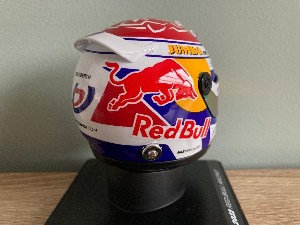 ✅ Max Verstappen 1:4 helm Dutch GP 2022 Red Bull Racing RB18, Ophalen of Verzenden, Nieuw, Formule 1