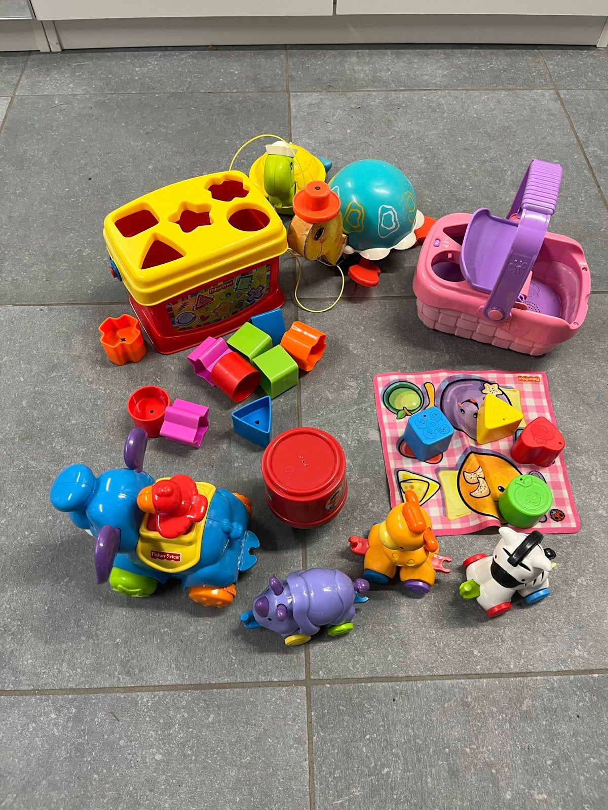 Diverse baby- en peuterspeelgoed set, Ophalen, Gebruikt, Overige typen