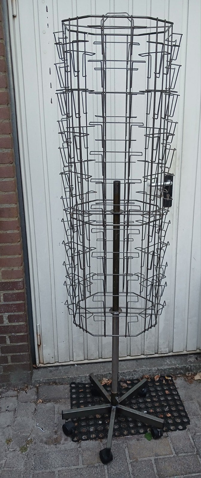 kaartenhouder kaartenmolen 175cm hoog 80 vakjes, Ophalen