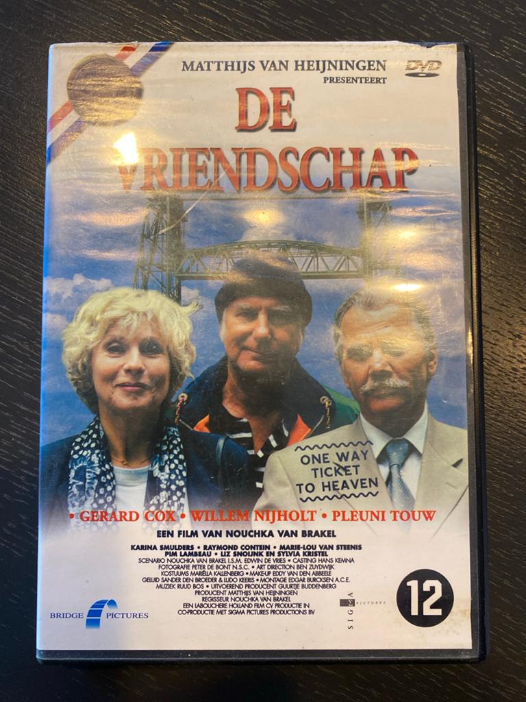 De Vriendschap DVD - Nederlandse film met Gerard Cox, Ophalen of Verzenden, Zo goed als nieuw