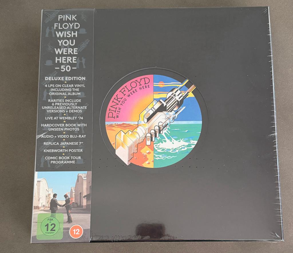 Pink Floyd - Wish You Were Here - 50th Deluxe Edition, Progressive, Ophalen of Verzenden, 1970 - 1979, 12 inch