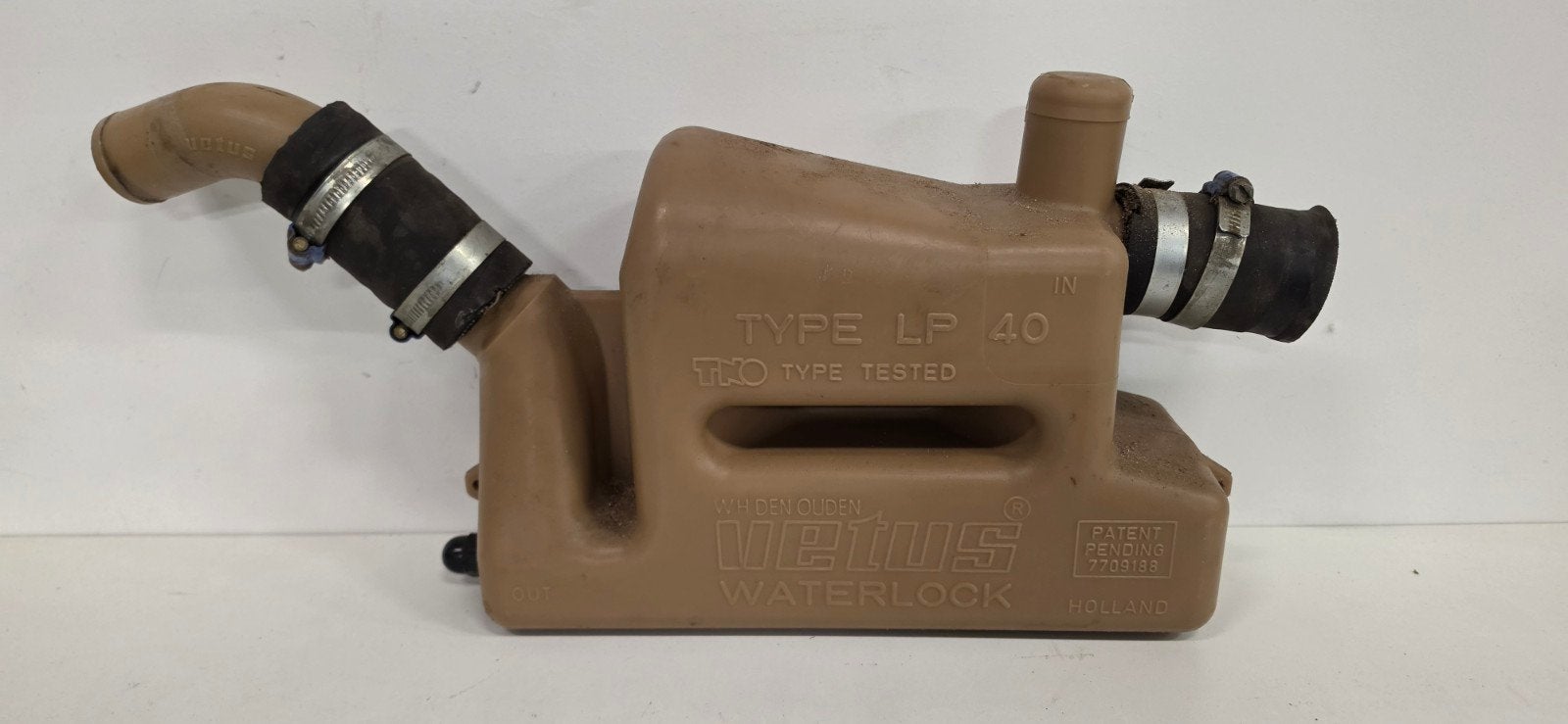 Vetus waterlock + Vetus zwanenhals, Ophalen, Zo goed als nieuw, Motor en Techniek