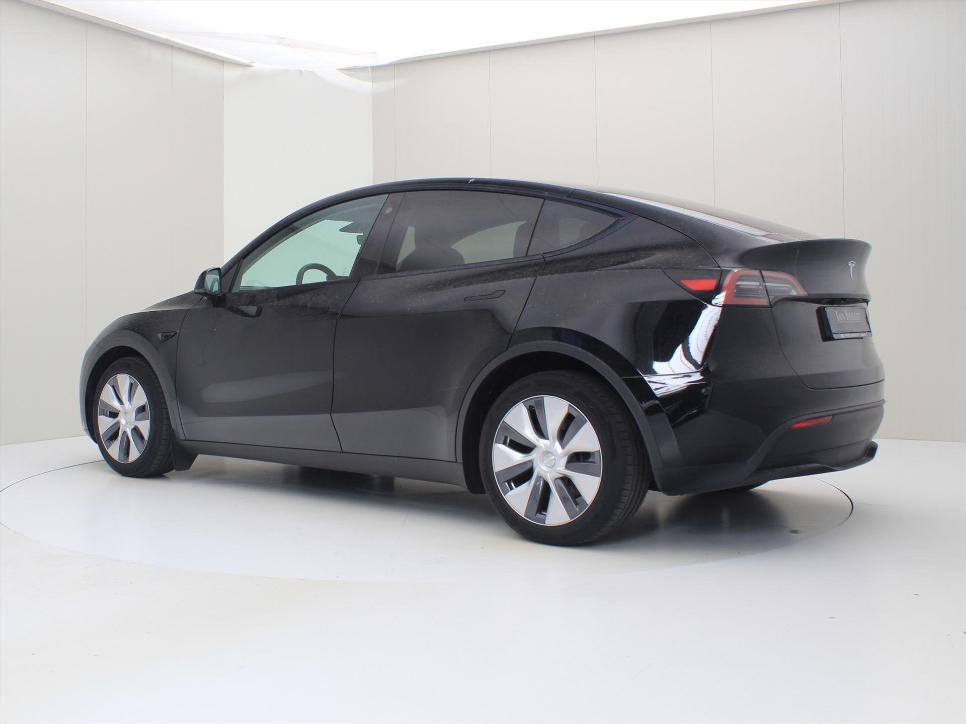 Tesla Model Y Long Range AWD 75kWh 351pk 93.2% SoH AMD RYZEN, Auto's, Automaat, Gebruikt, Zwart, Zwart