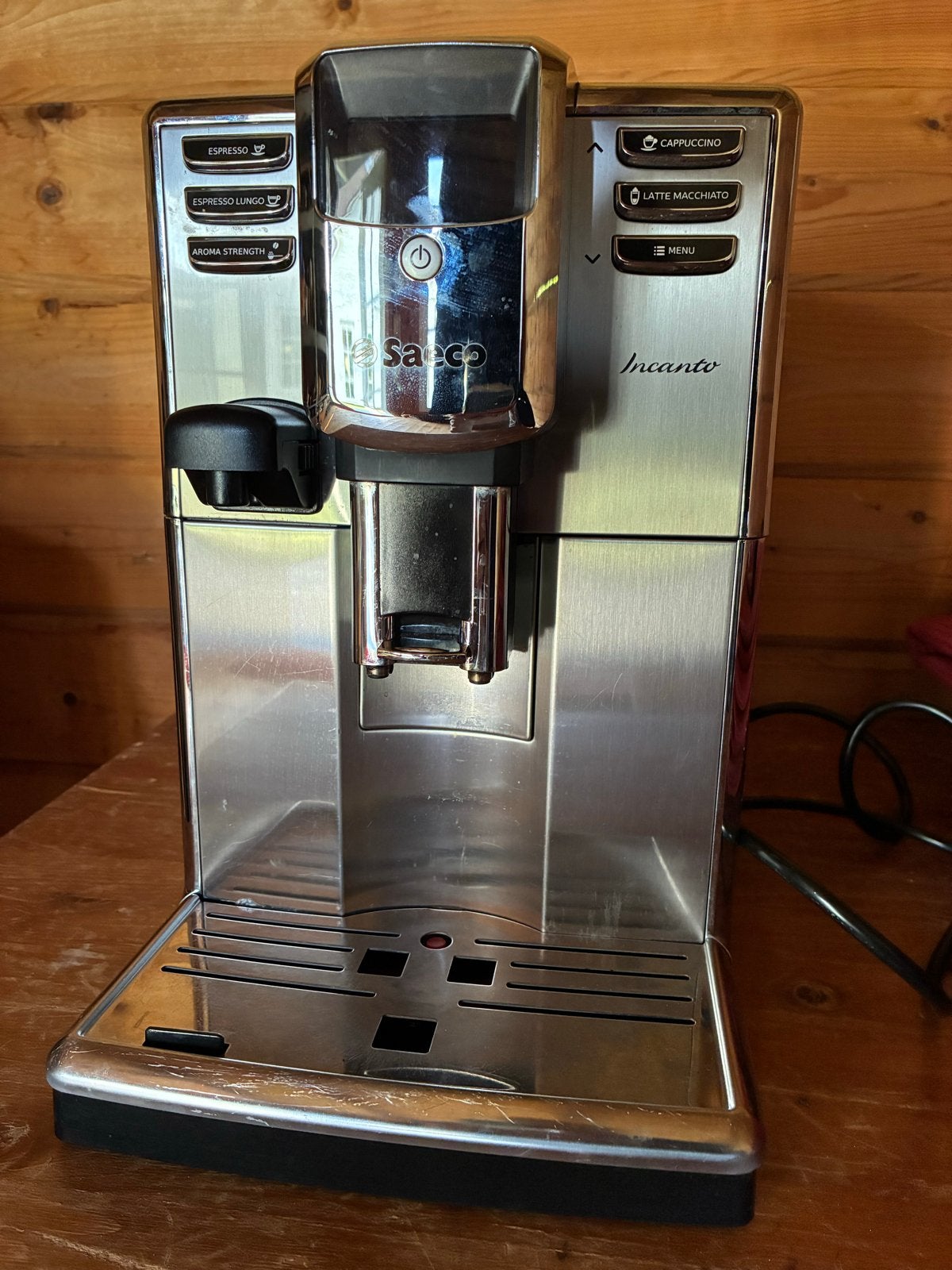Saeco Incanto Koffiemachine - te repareren, Afneembaar waterreservoir, 10 kopjes of meer, Koffiemachine, Niet werkend