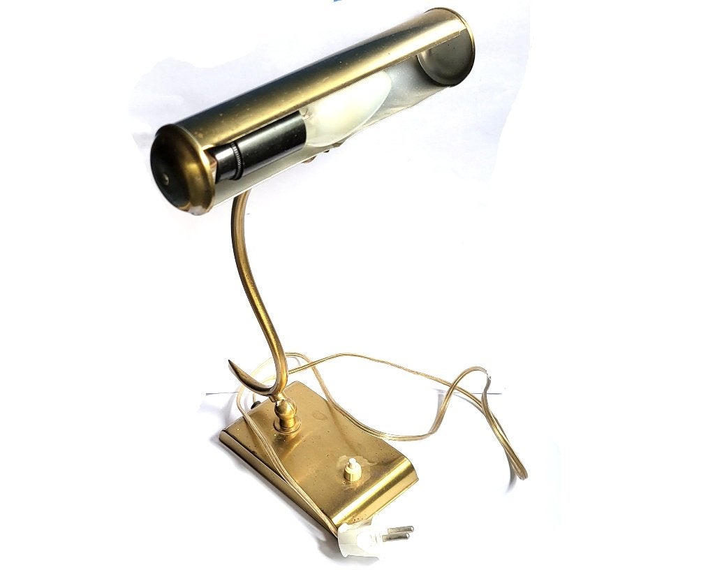 Vintage Tafellamp Pfäffle Leuchten, Messing of koper, Antiek en Kunst, Antiek | Lampen, Ophalen of Verzenden