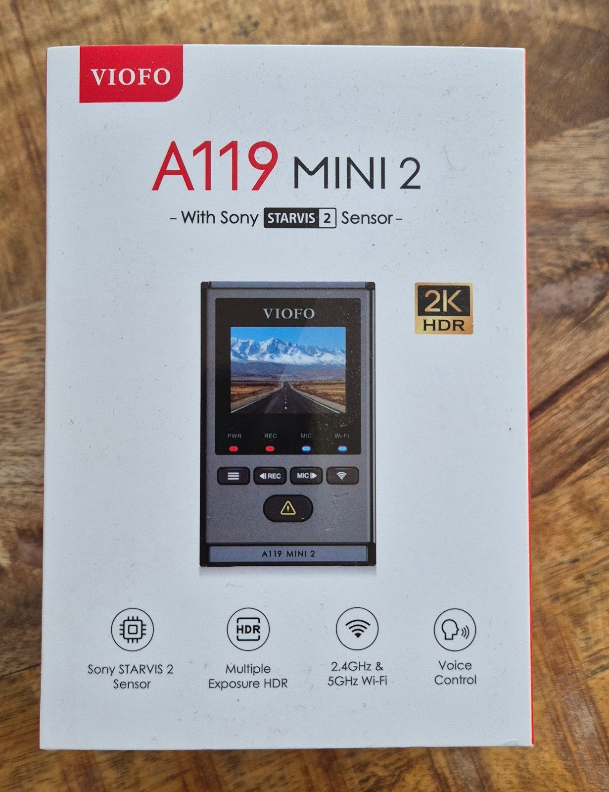 VIOFO A119 MINI 2 Dashcam - Nieuw in doos, Ophalen of Verzenden, Nieuw