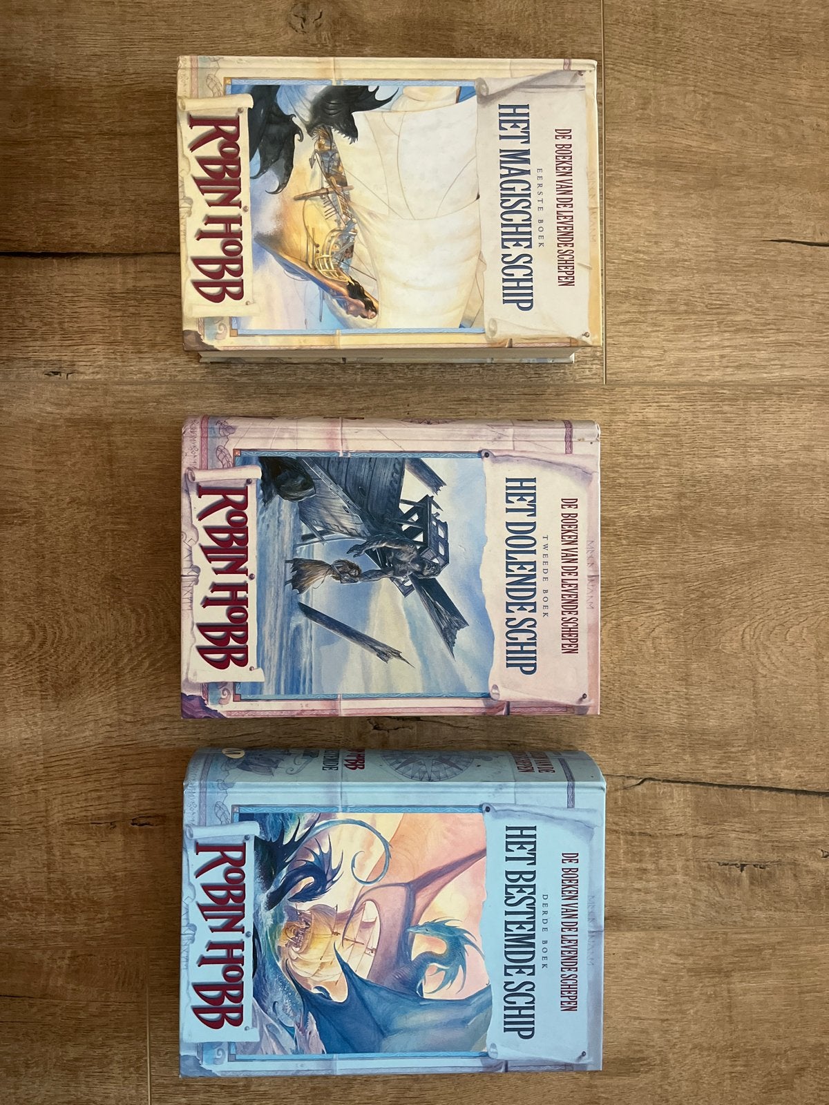 De boeken van de Levende Schepen - Robin Hobb (3 delen), Boeken, Ophalen of Verzenden, Zo goed als nieuw