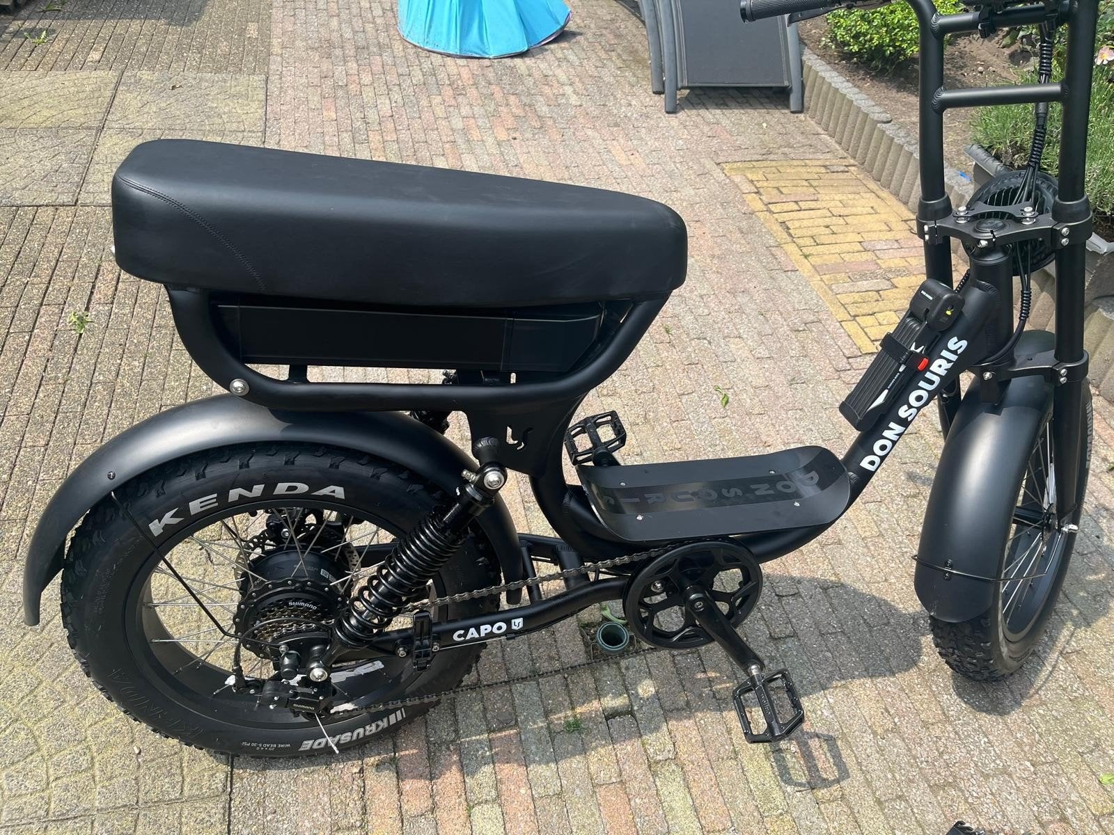 Fatbike Capo Don souris, Fietsen en Brommers, Zo goed als nieuw, 59 cm of meer, 50 km per accu of meer, Ophalen