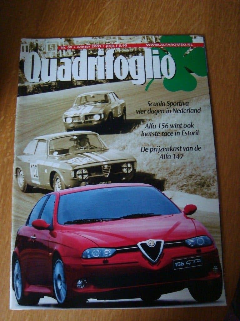 Quadrifoglio nr 69 winter 2001, Ophalen of Verzenden, Nieuw, Alfa Romeo