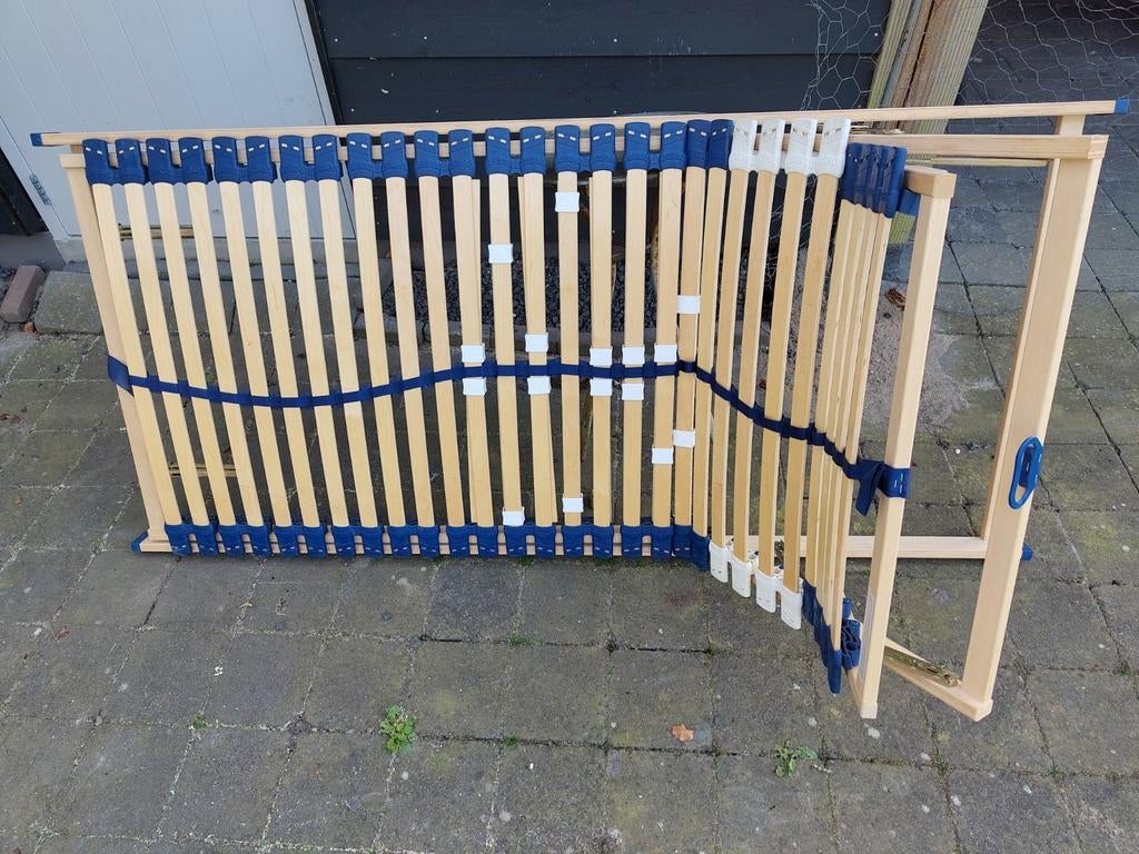 Verstelbare lattenbodem 90x200 Ikea, Ophalen, Zo goed als nieuw, Eenpersoons, 90 cm