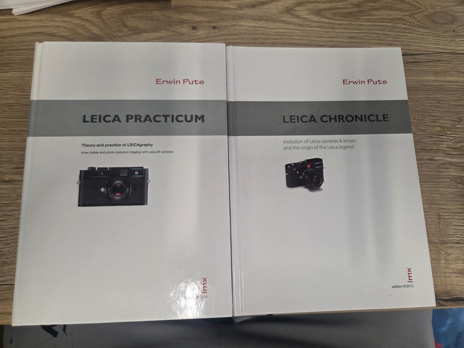 Leica Chronicle & Practicum - Erwin Puts (2 boeken), Ophalen, Zo goed als nieuw, Fotografie algemeen, Erwin Puts